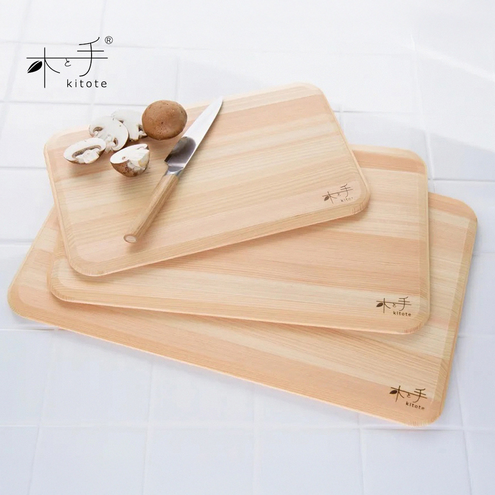 《KITOTE》日本製輕量檜木砧板33×20cm(可進洗碗機)