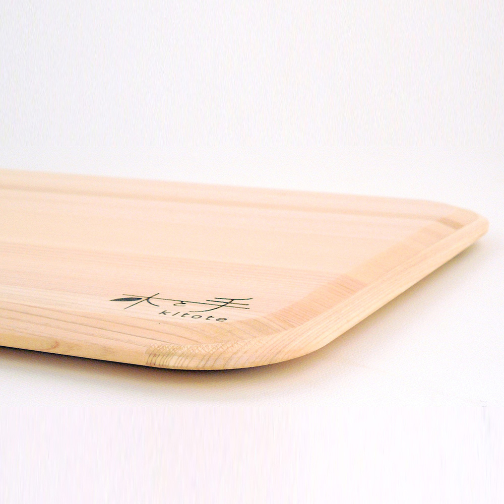 《KITOTE》日本製輕量檜木砧板33×20cm(可進洗碗機)
