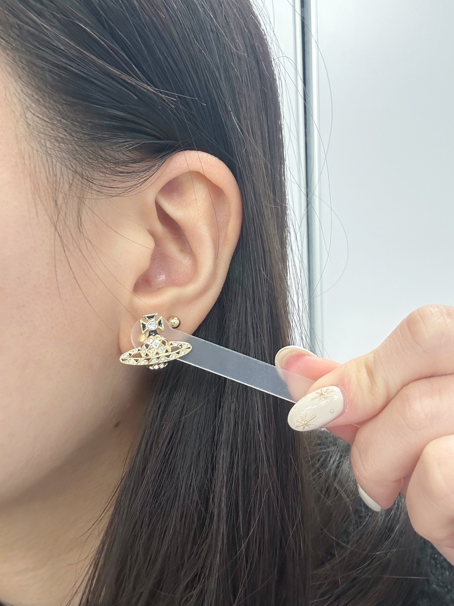 Outlet Vivienne Westwood Harlequin Bas Relief Earrings