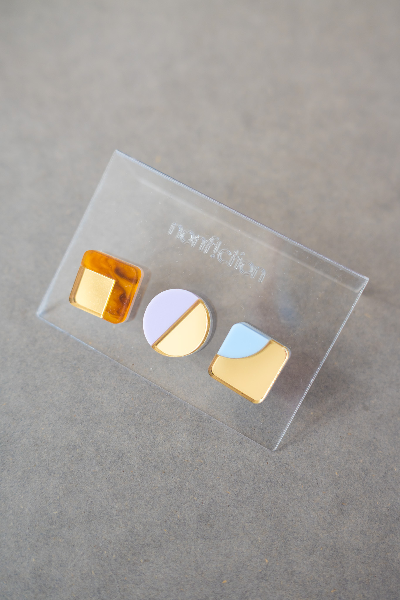 [nonf!ction] CHIBI | 玳瑁色 | 耳針 | NO.64