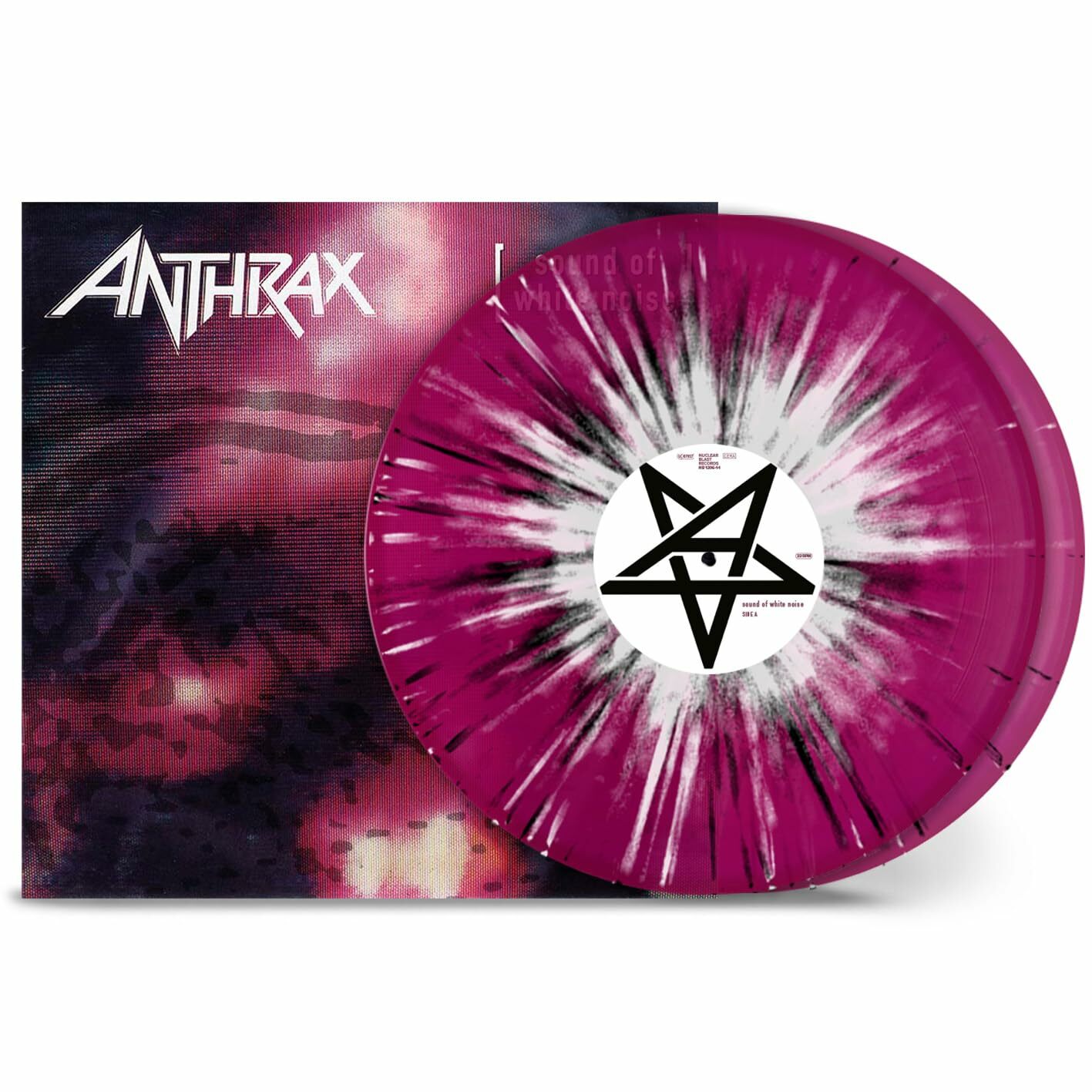 Anthrax《Sound Of White Noise》（限量潑濺彩膠2LP）