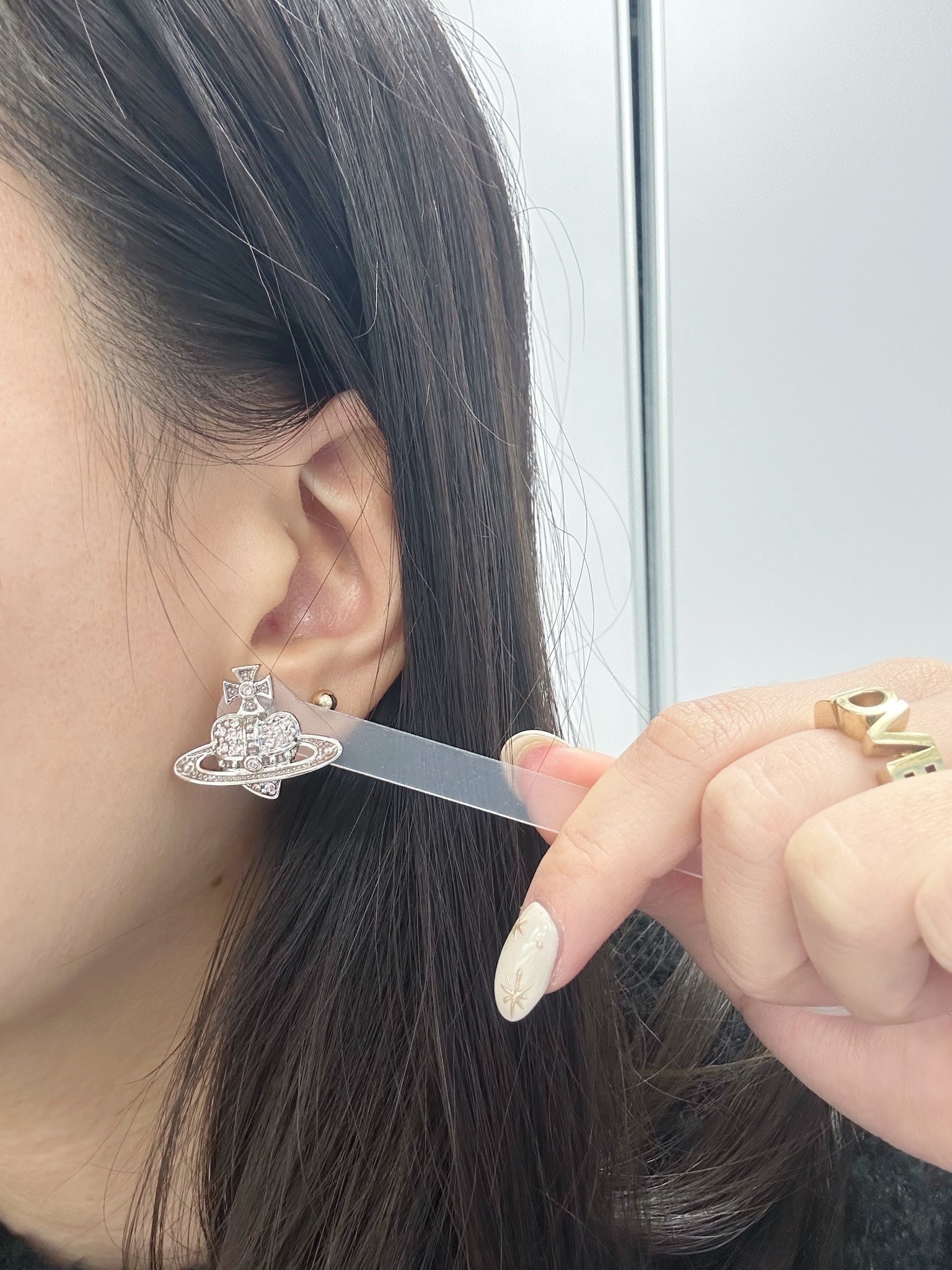 Outlet Vivienne Westwood Reverse Heart Earrings