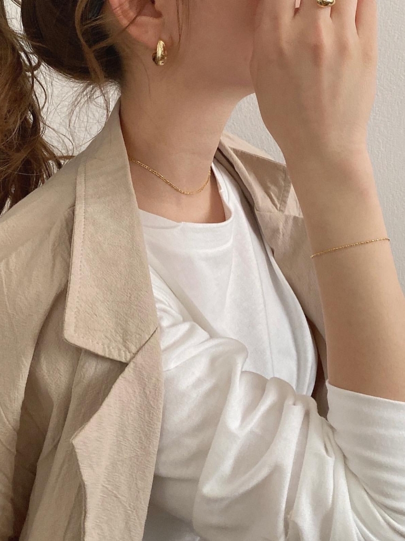 S925 thin chain bracelet