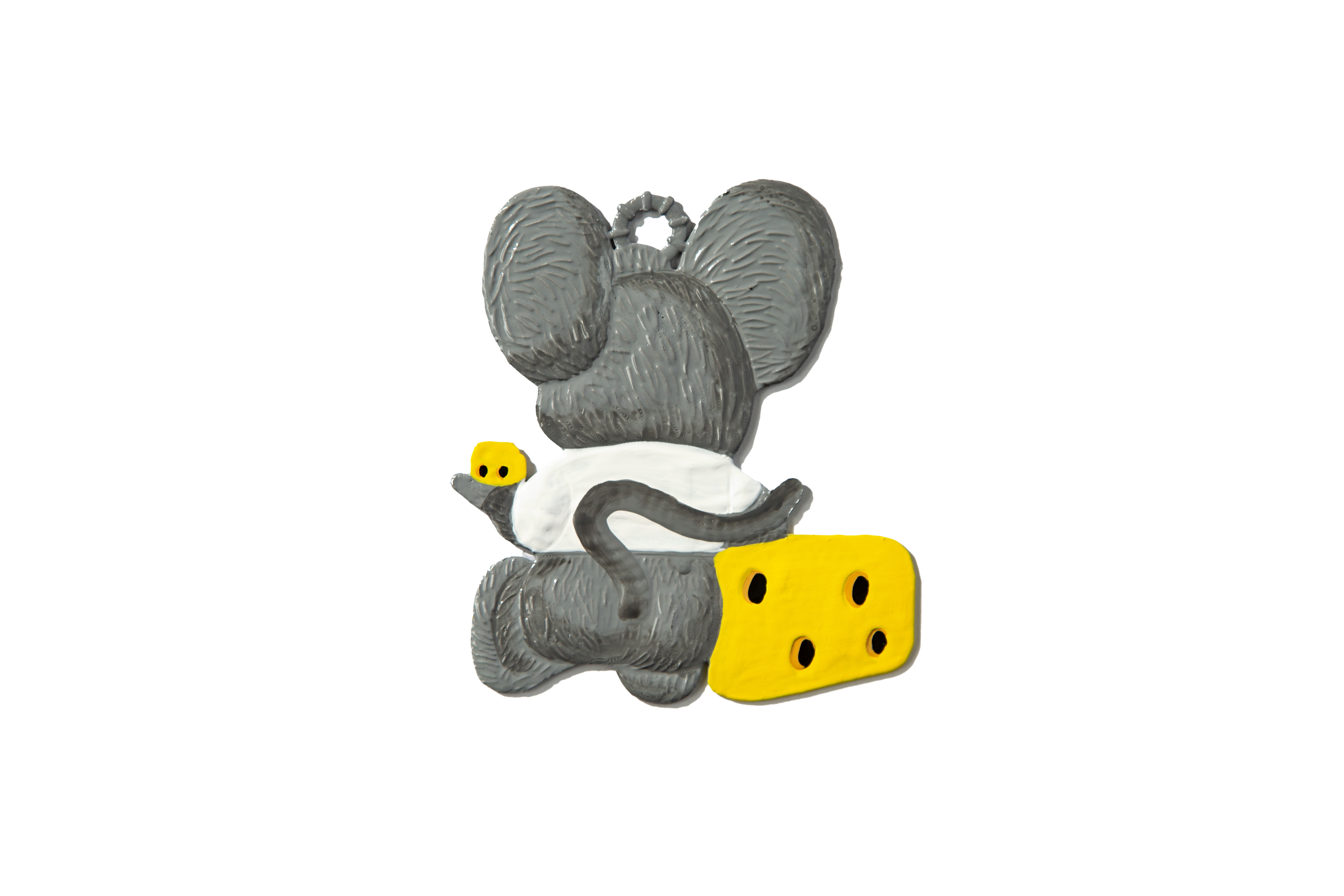 PUBLIC POSSESSION "Cheese Mouse Figurine"