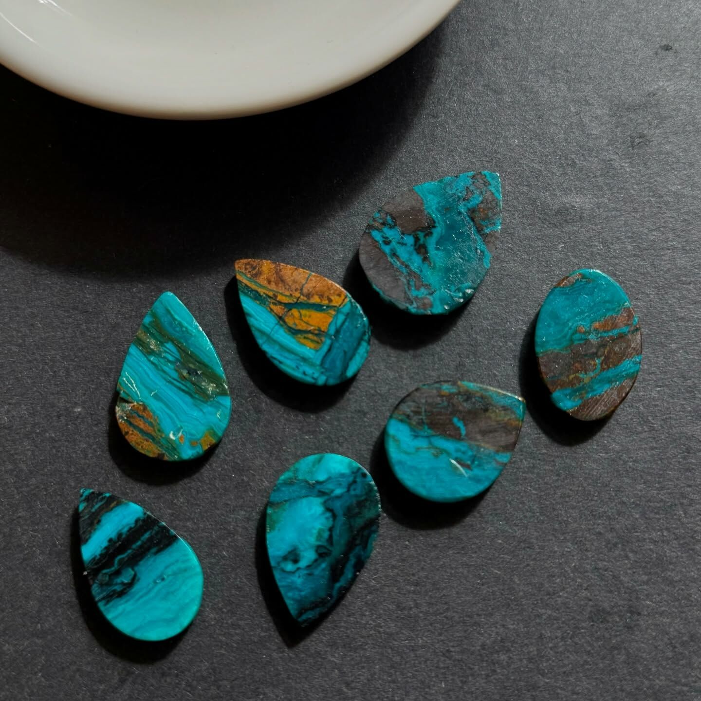 [原石] 印尼藍蛋白石 水晶蛋面 水晶墜面