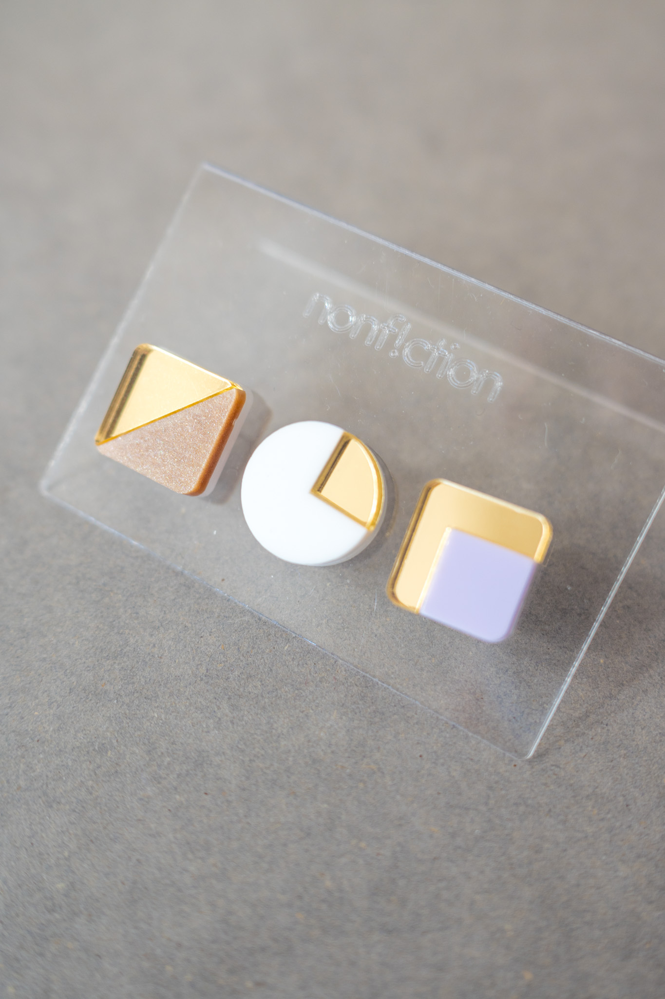 [nonf!ction] CHIBI | 棕色 | 耳針 | NO.65