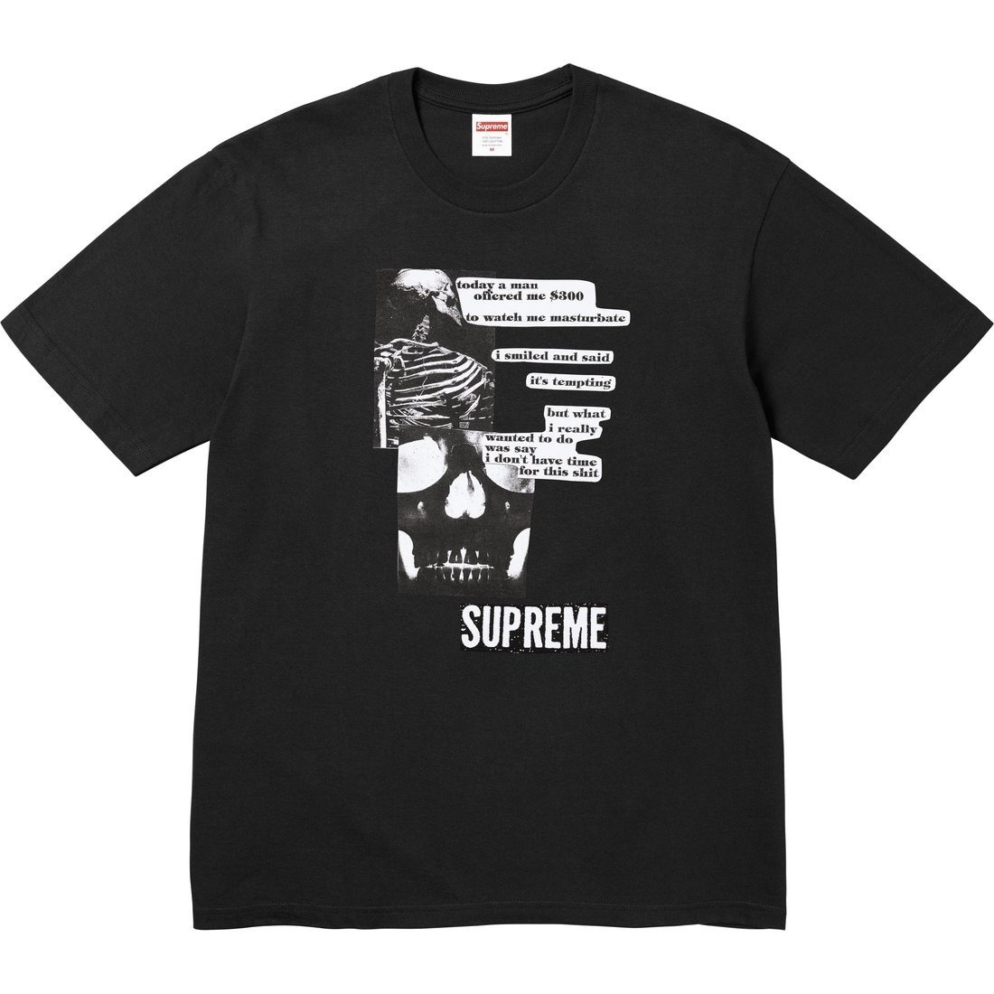 2025SS SUPREME Anatomy Tee 解剖學 骷髏 文字 短T 現貨