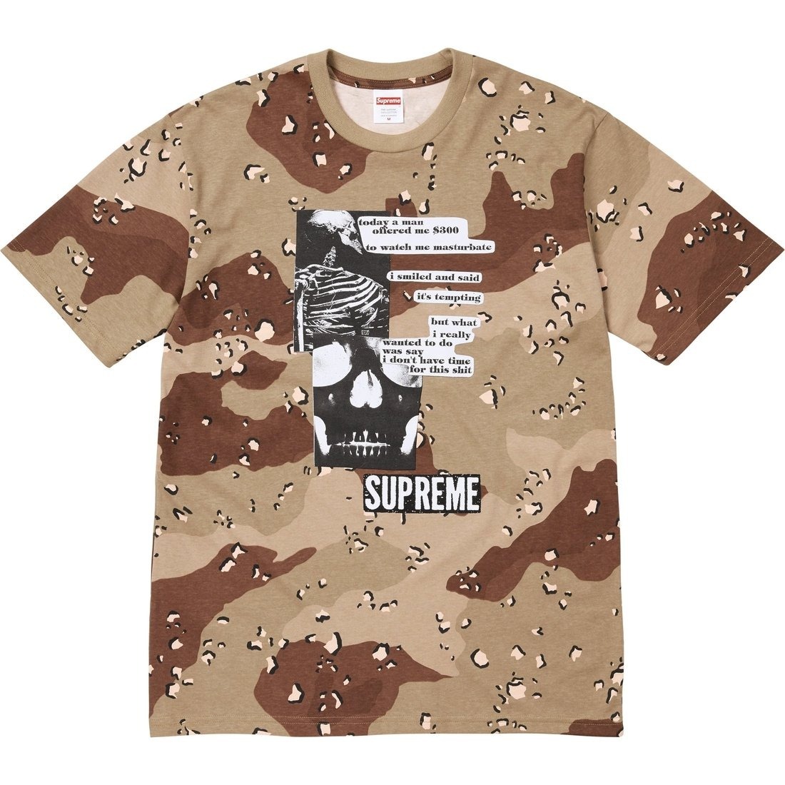 2025SS SUPREME Anatomy Tee 解剖學 骷髏 文字 短T 現貨