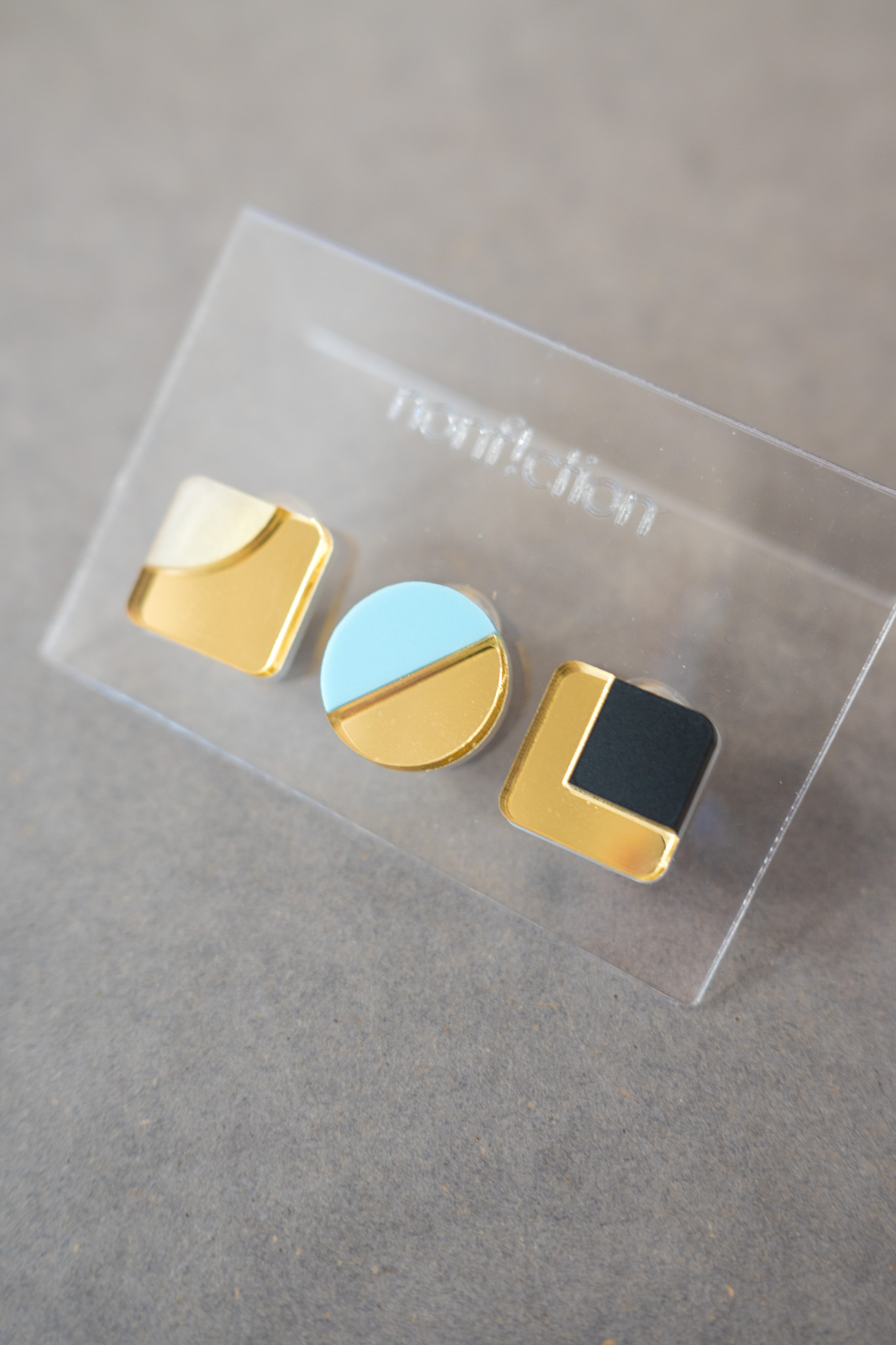 [nonf!ction] CHIBI | 藍色 | 耳夾 | NO.66