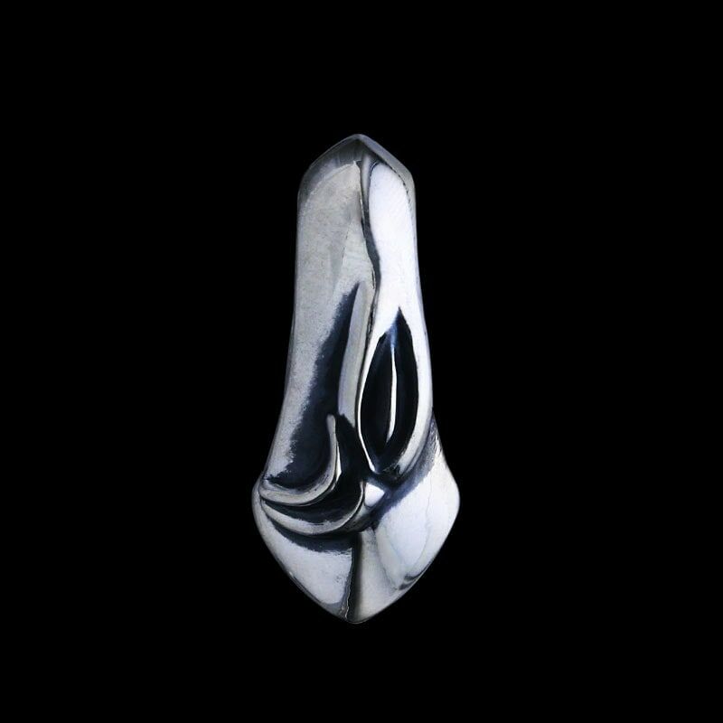 MF Pendant: Carved Silk Pendant