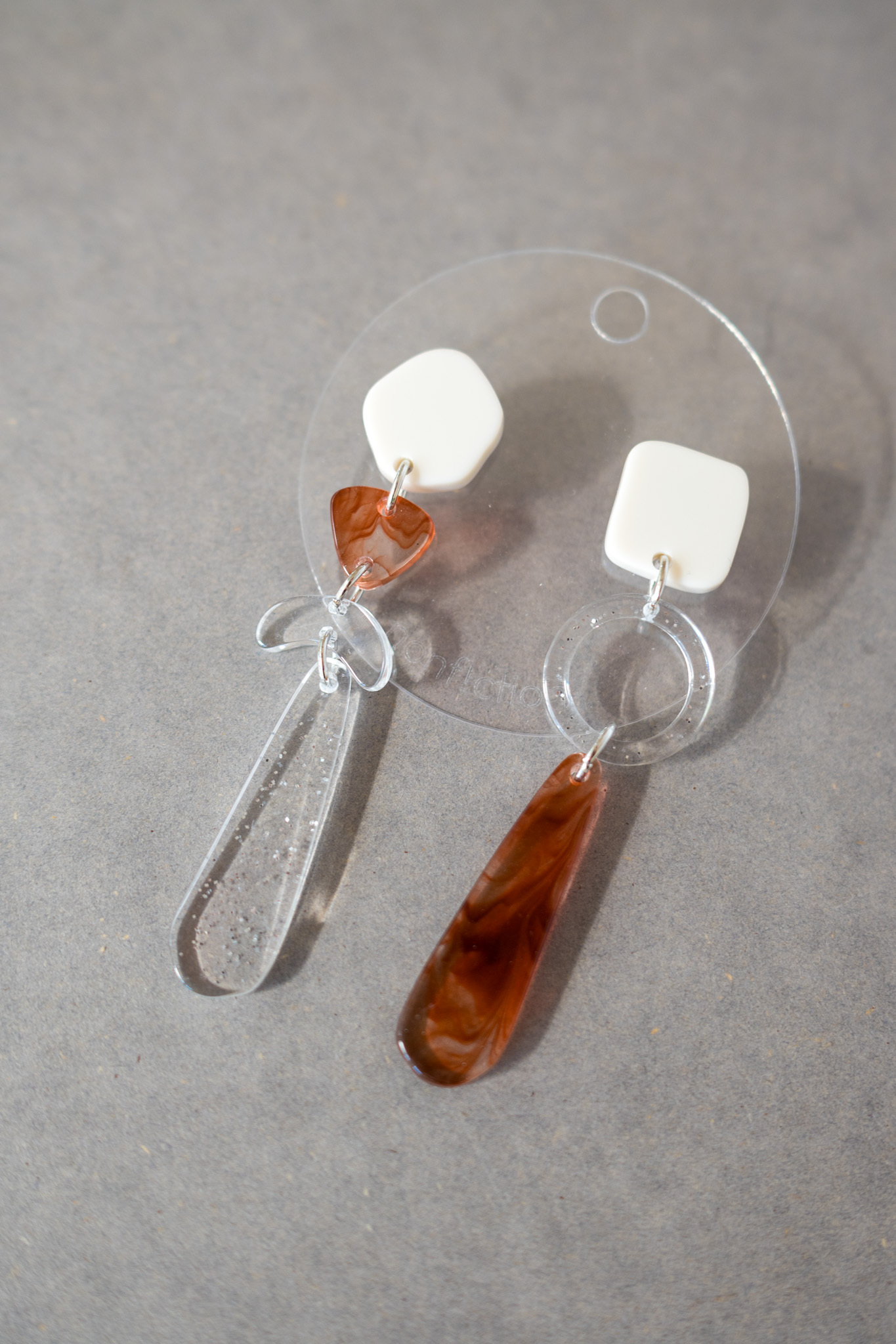 [nonf!ction] IROIRO | 玳瑁色 | 耳針 | NO.70