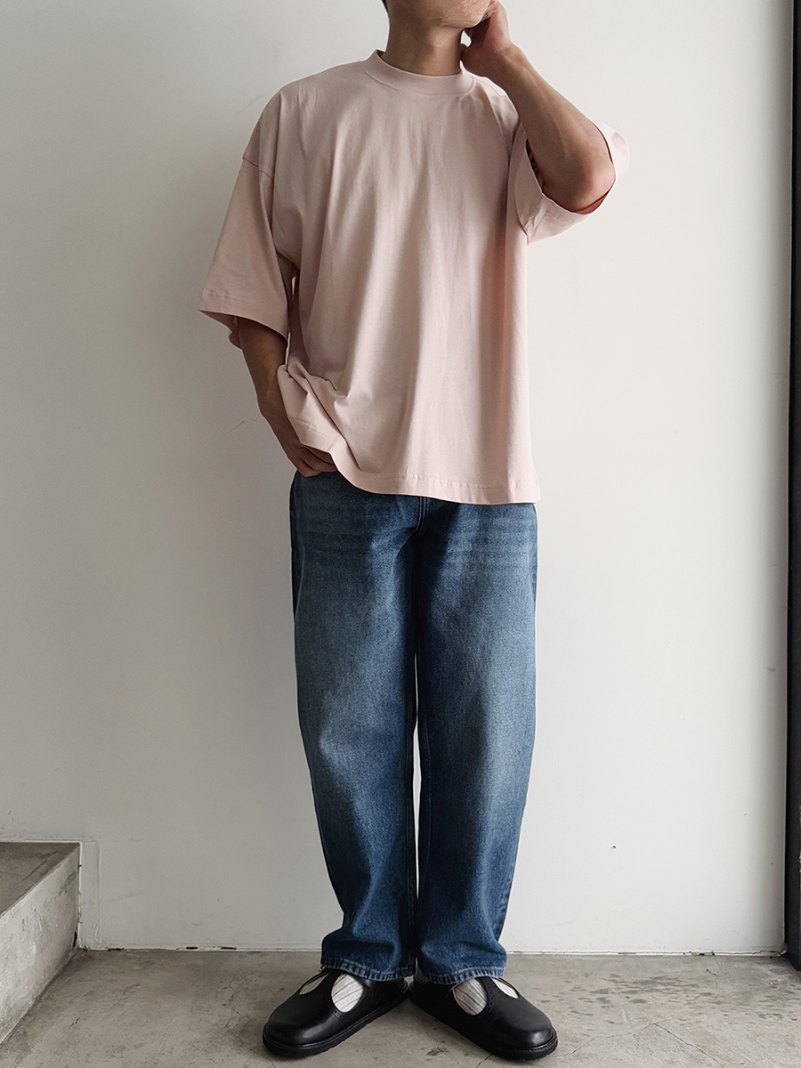 Studio Nicholson Land Denim Pant – Worn Wash Indigo