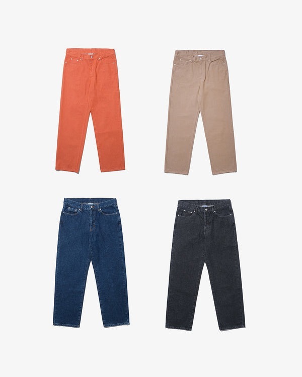 KEBOZ REGULAR FIT DENIM PANTS