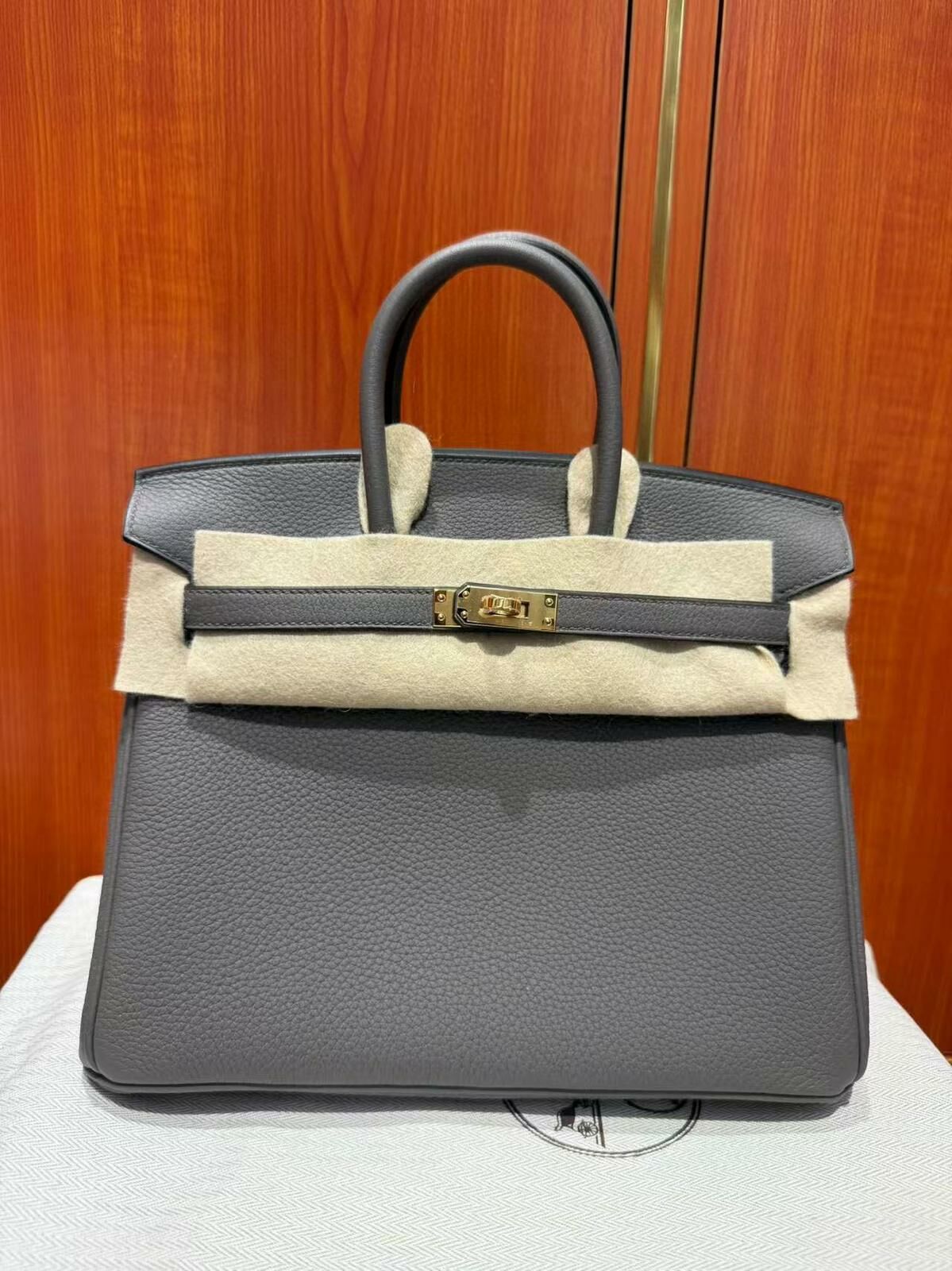 Birkin 25 8F etain cc togo W