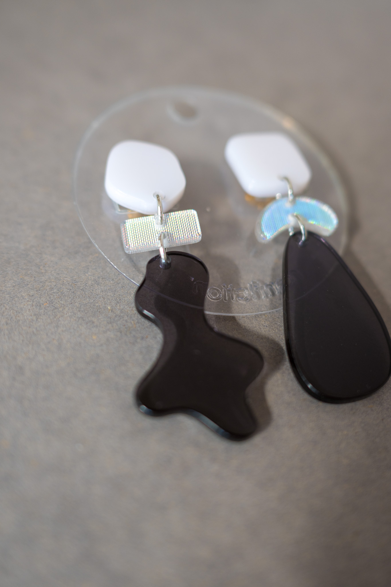 [nonf!ction] IROIRO | 黑色 | 耳夾 | NO.74