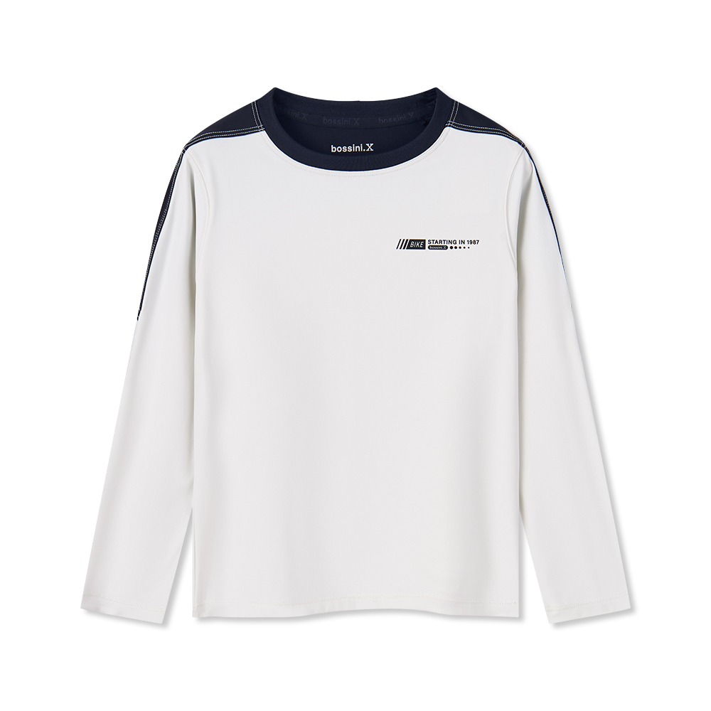 bossini.X 男童圓領長袖T