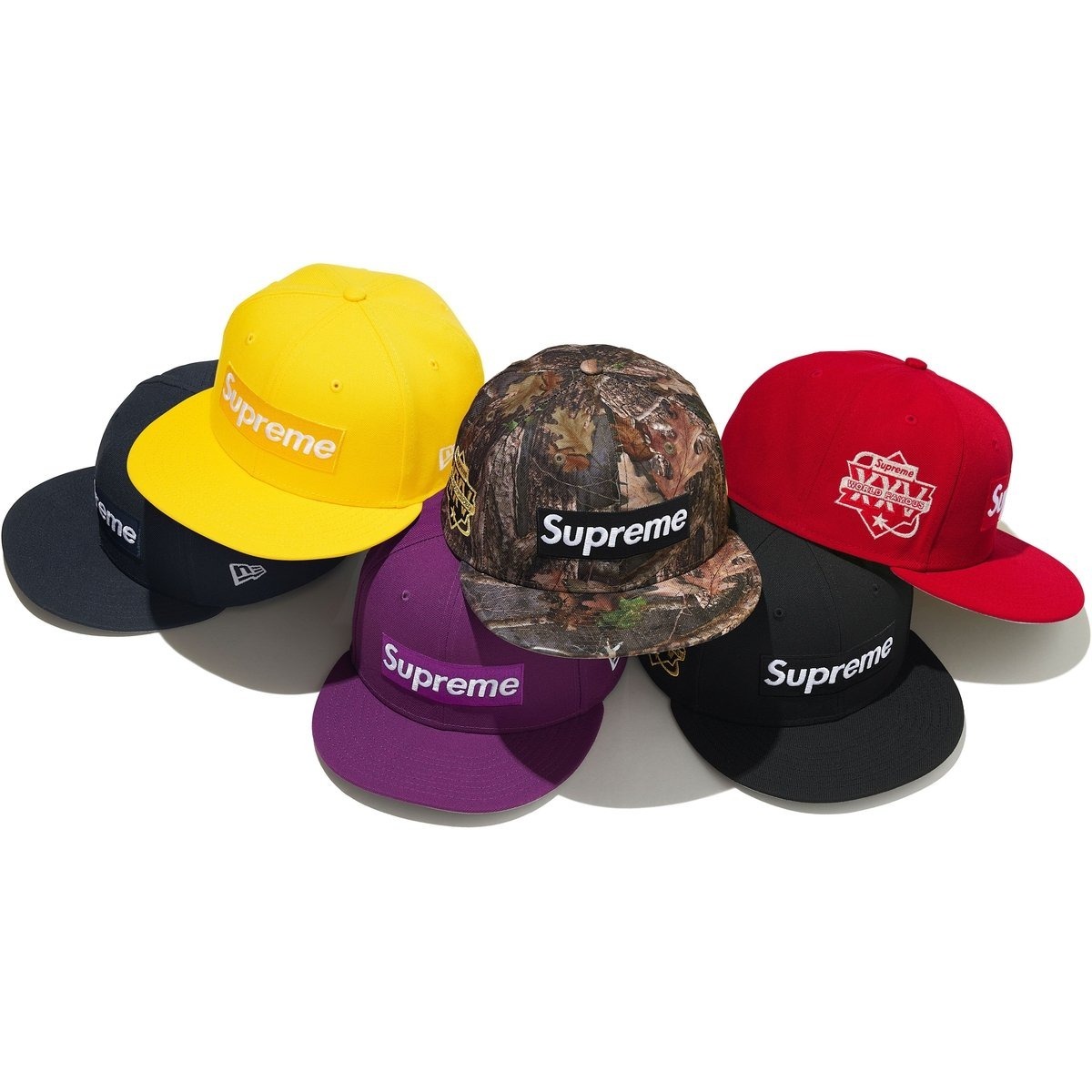 2025SS SUPREME Championship Box Logo New Era 棒球帽現貨