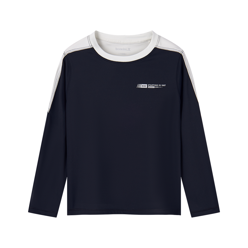 bossini.X 男童圓領長袖T