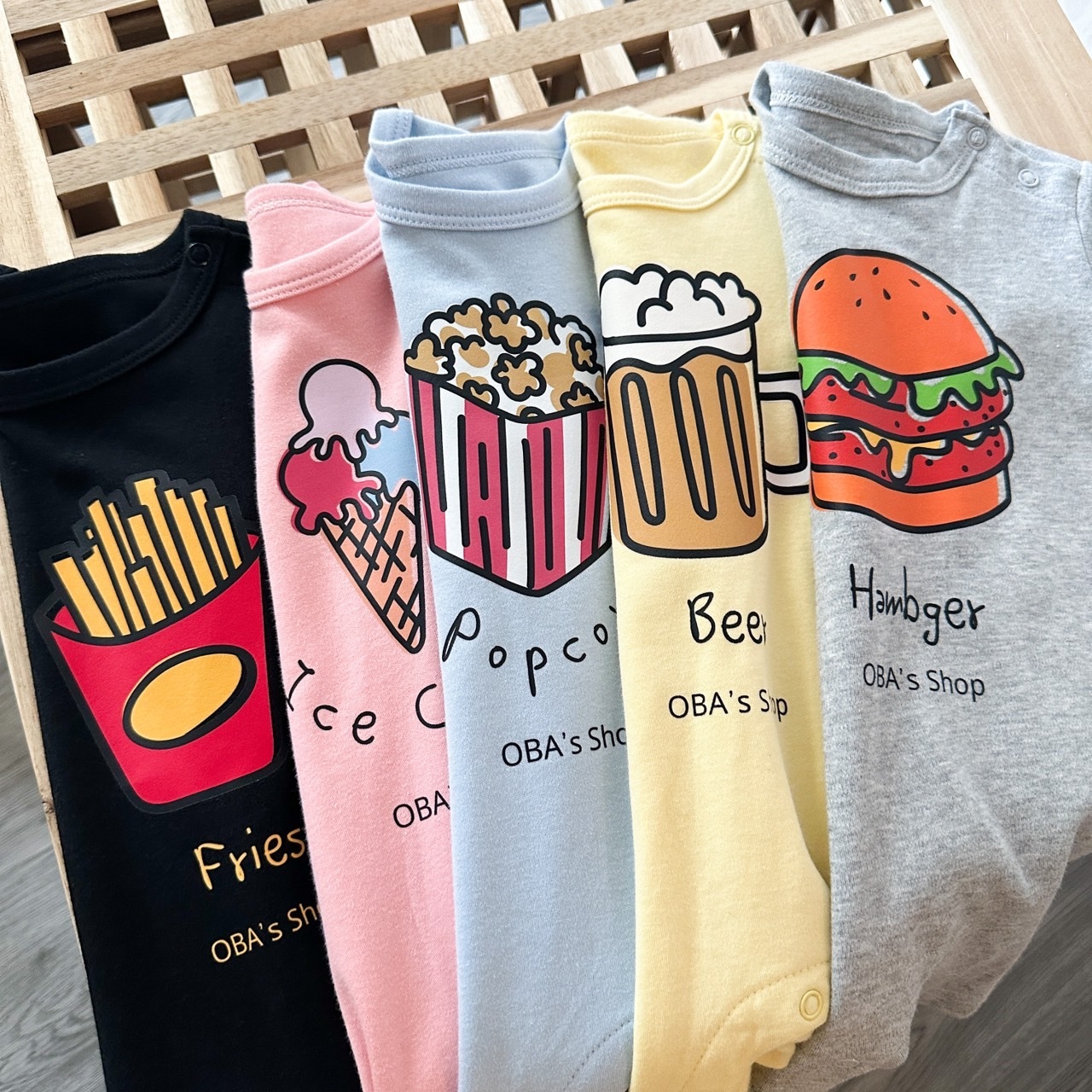 【獨家】大啤酒短袖連身衣(59-90)