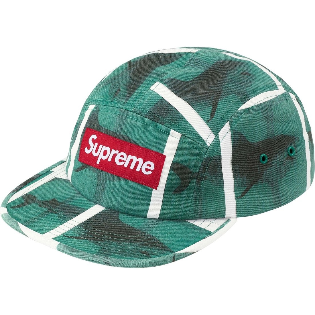 2025SS SUPREME Damien Hirst Camp Cap 達米恩 赫斯特 藝術家 綿羊 鯊魚 帽子 現貨