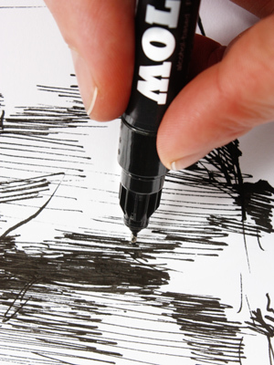 128PP GrafX fine liner Permanent Paint