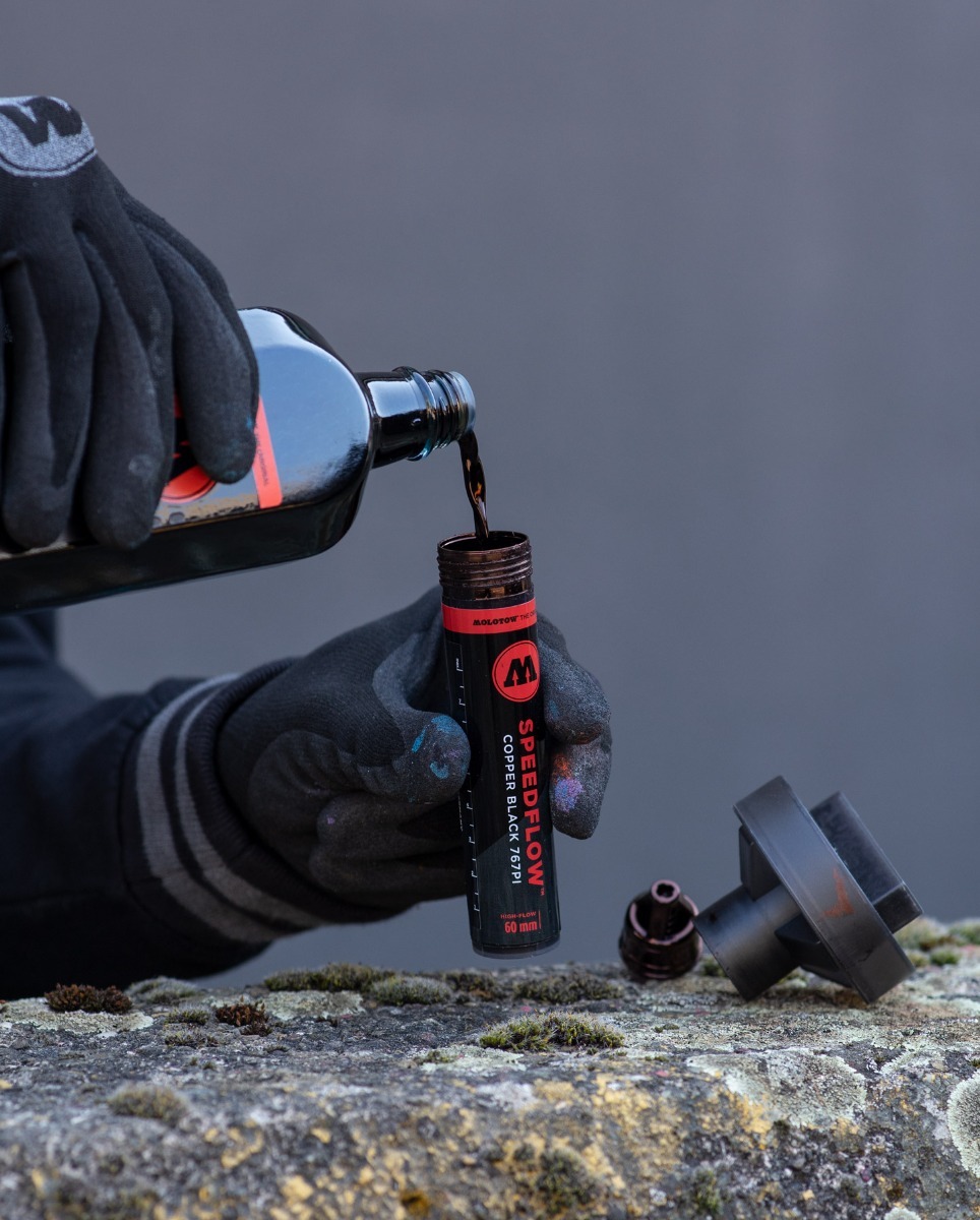 SPEEDFLOW copper black refill ink 691767