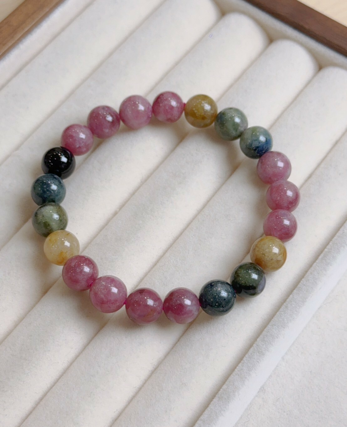 璽上眉梢|彩碧璽手鍊