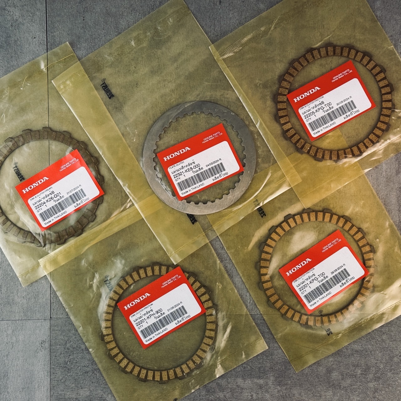 【HONDA原廠】原廠料 MSX125 離合器片 二代 三代 SF / ABS