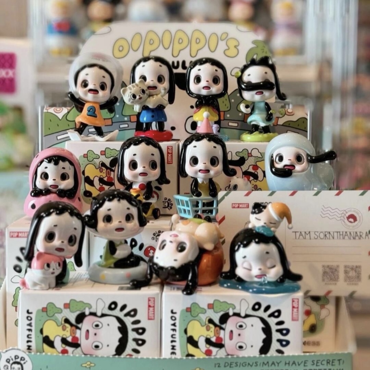 POPMART OIPIPPI'S JOYFULNESS SERIES FIGURES 小樂子系列 盲盒 "單小盒入"