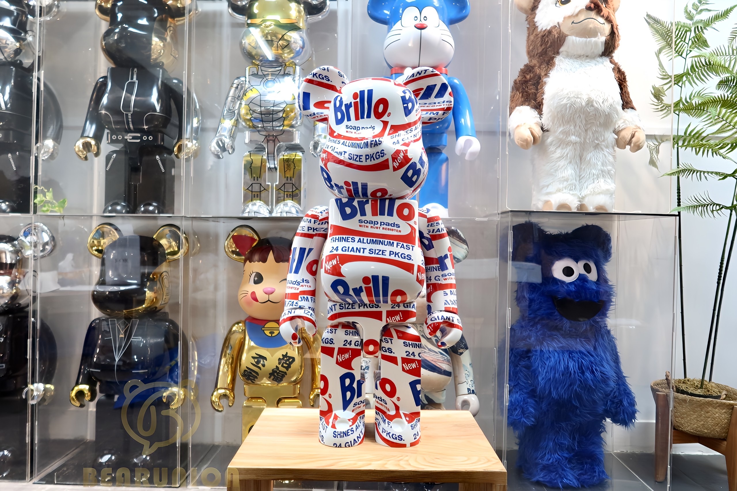 🥇現貨🥇 Bearbrick 1000% Andy Warhol BRILLO