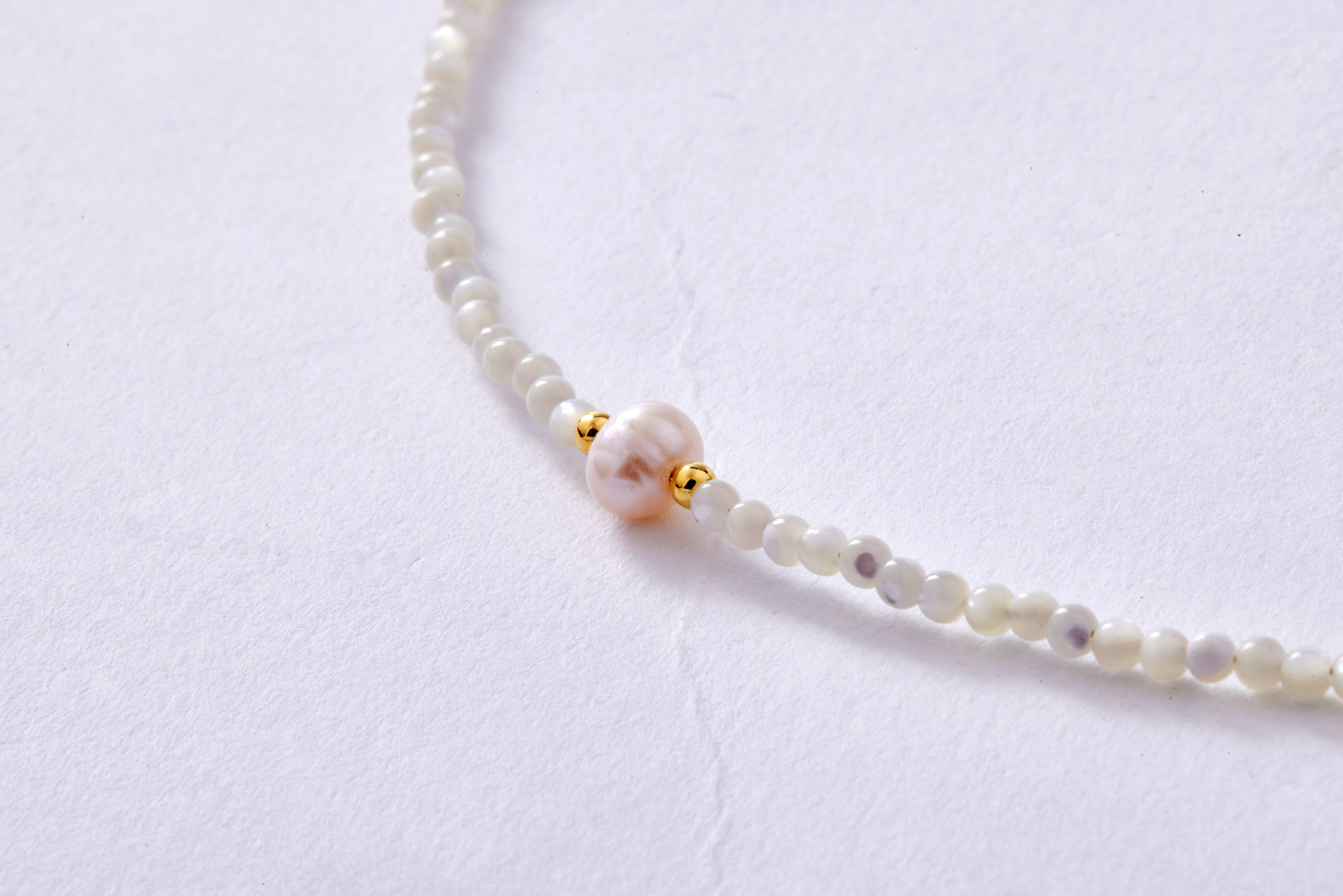 N945 | 純銀淡水珍珠項鍊