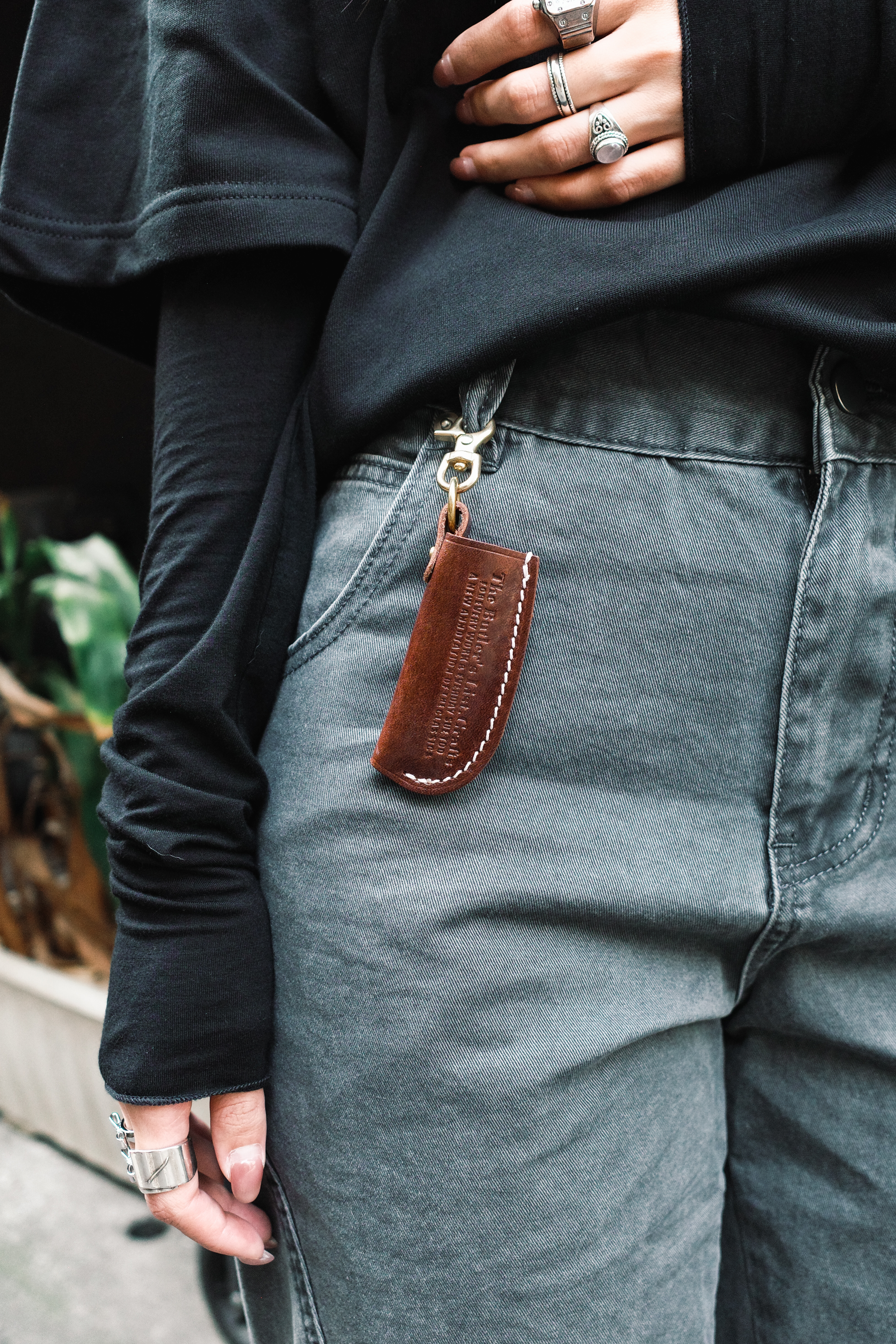 『Always_Good』皮革 壓印 打火機套