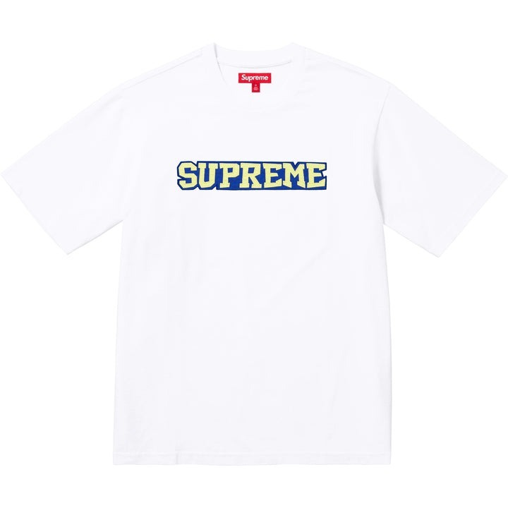 2025SS SUPREME Satin Appliqué S/S Top 重磅 貼布 字體 短T 現貨