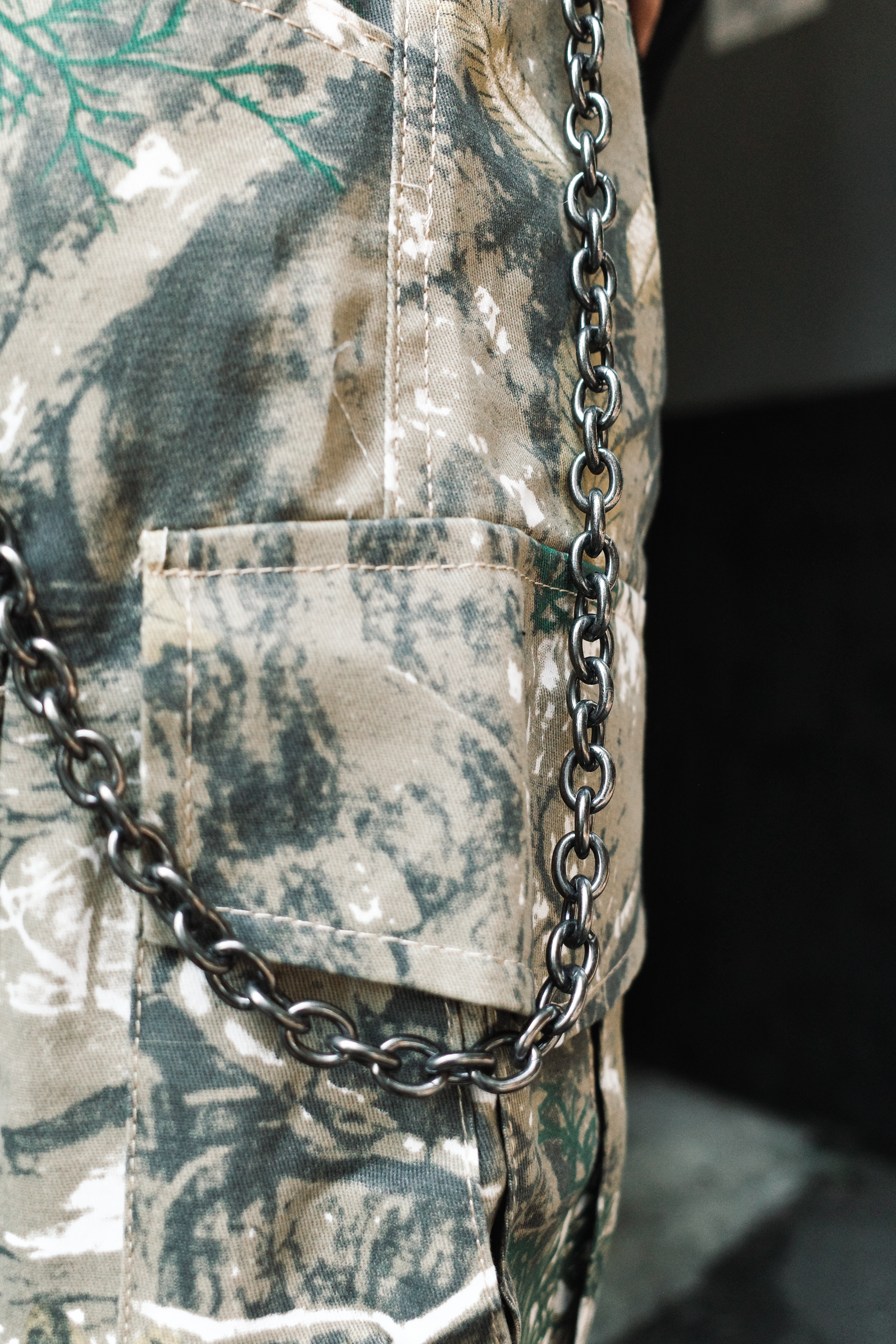 『Always_Good』鬼頭鐮刀 掛勾 做舊 褲鏈