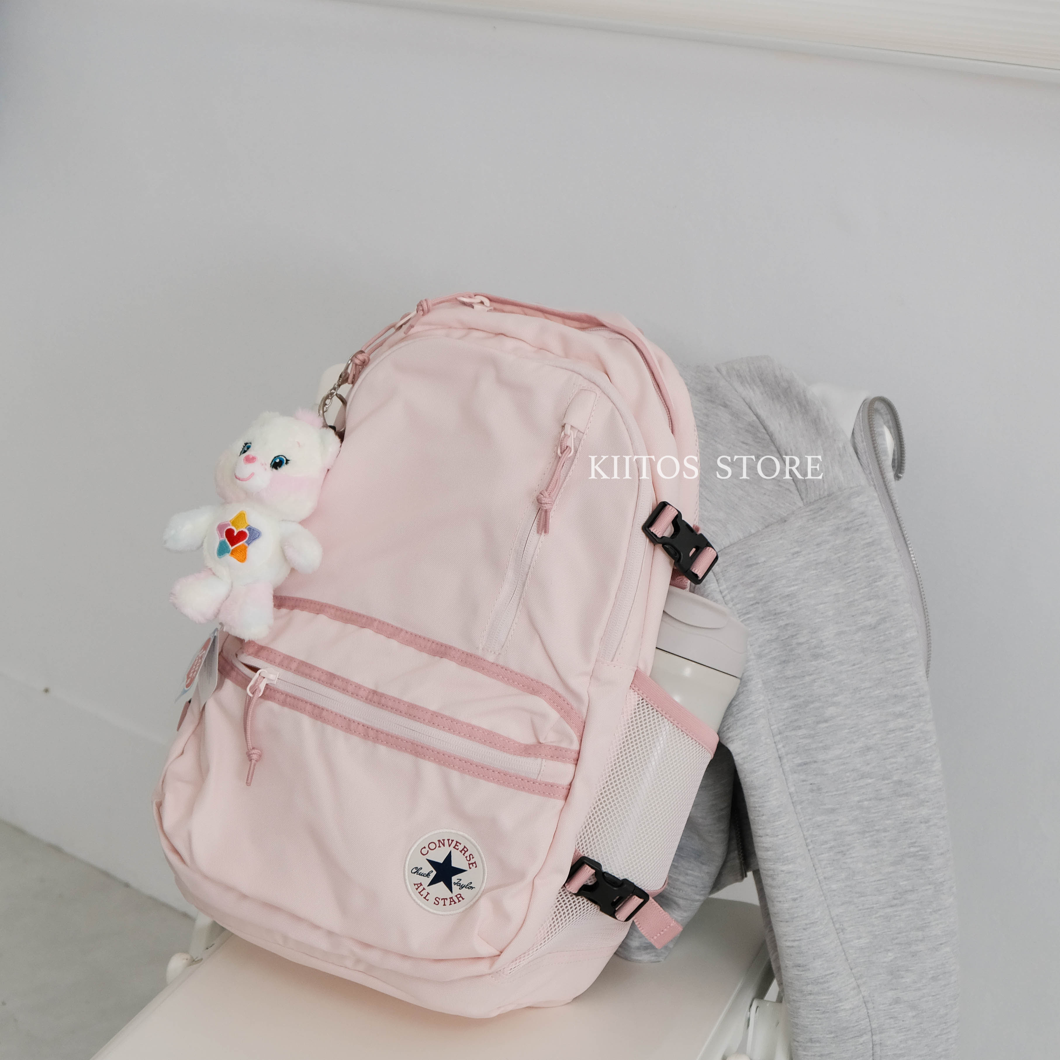 現貨  Converse Backpack 後背包 粉色 粉紫色 10021138-A15