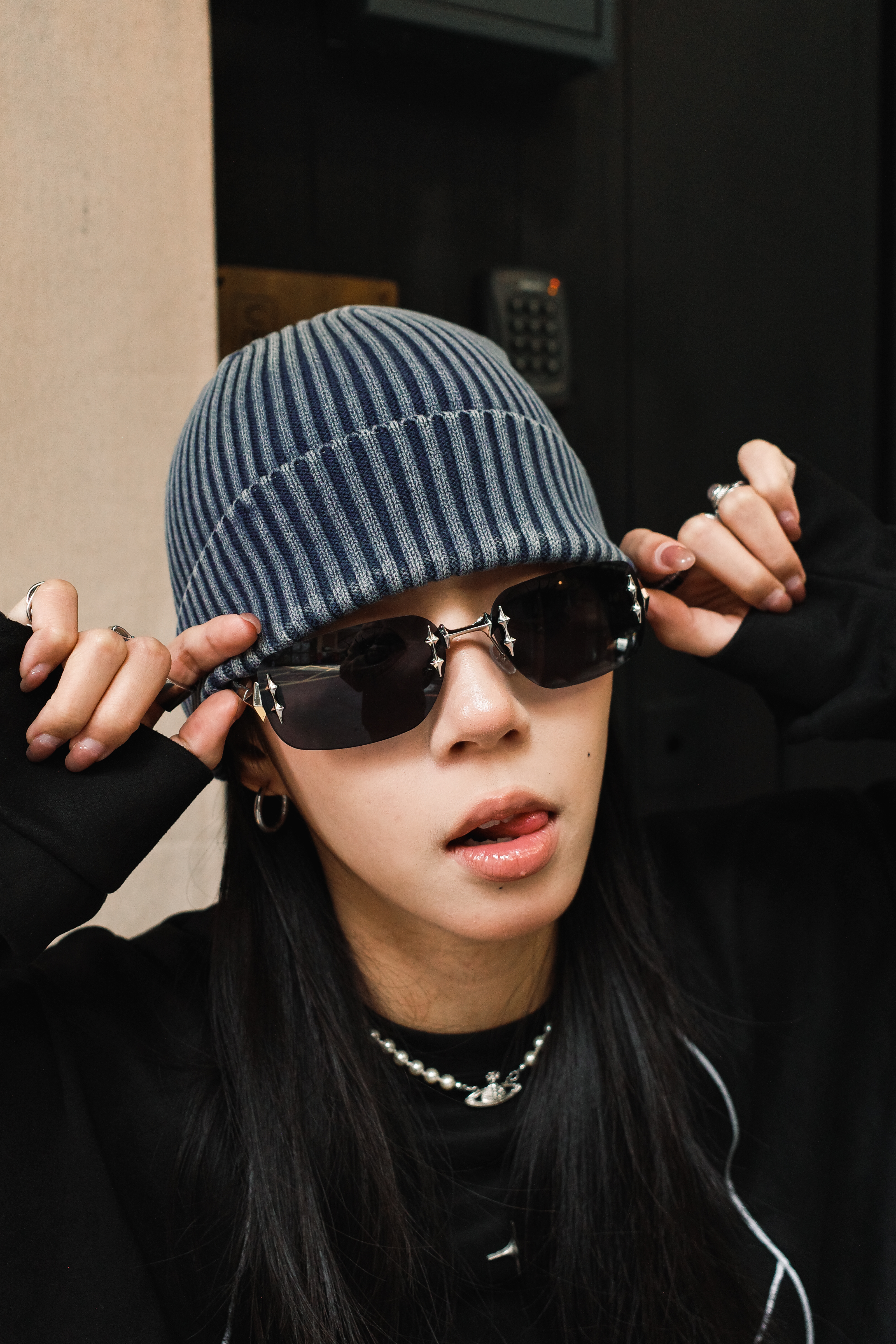 『Always_Good』無框 金屬架 Y2K 太陽眼鏡 墨鏡