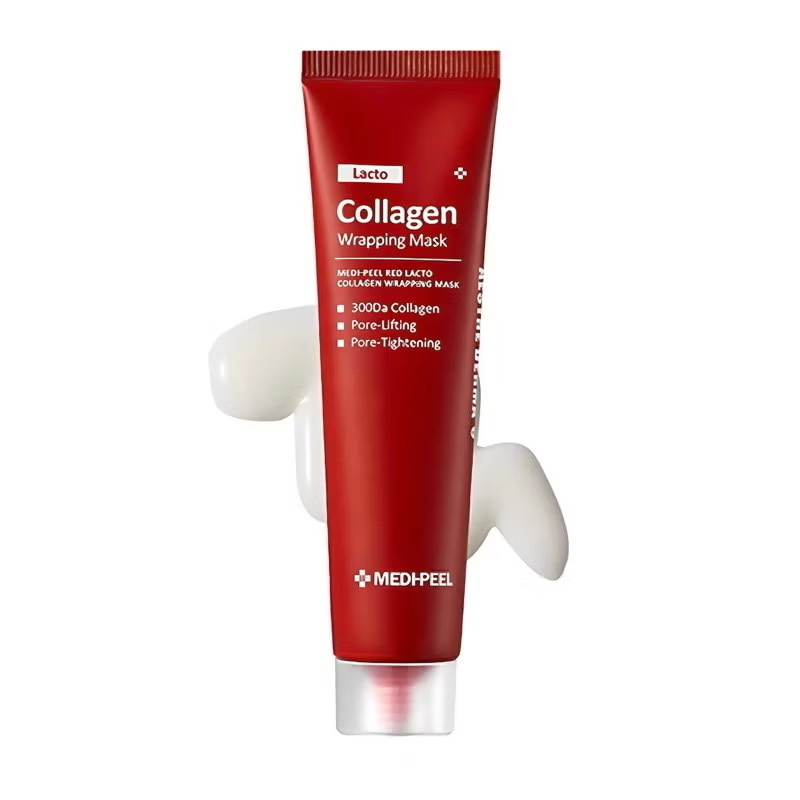 [MEDIPEEL] RED LACTO COLLAGEN WRAPPING MASK 紅色乳酸膠原蛋白撕拉面膜
