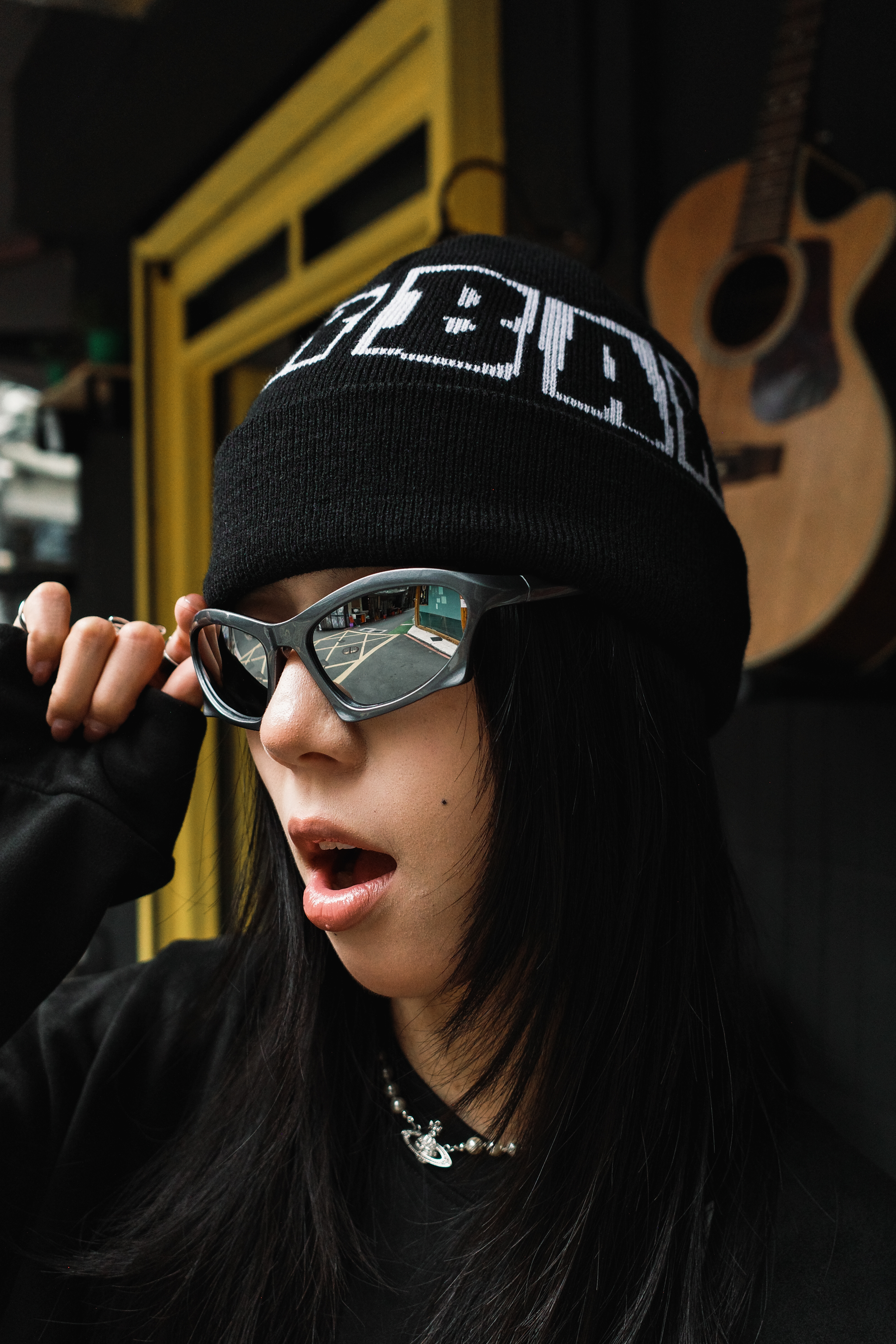 『Always_Good』未來感 變形 不規則框 Y2K 太陽眼鏡