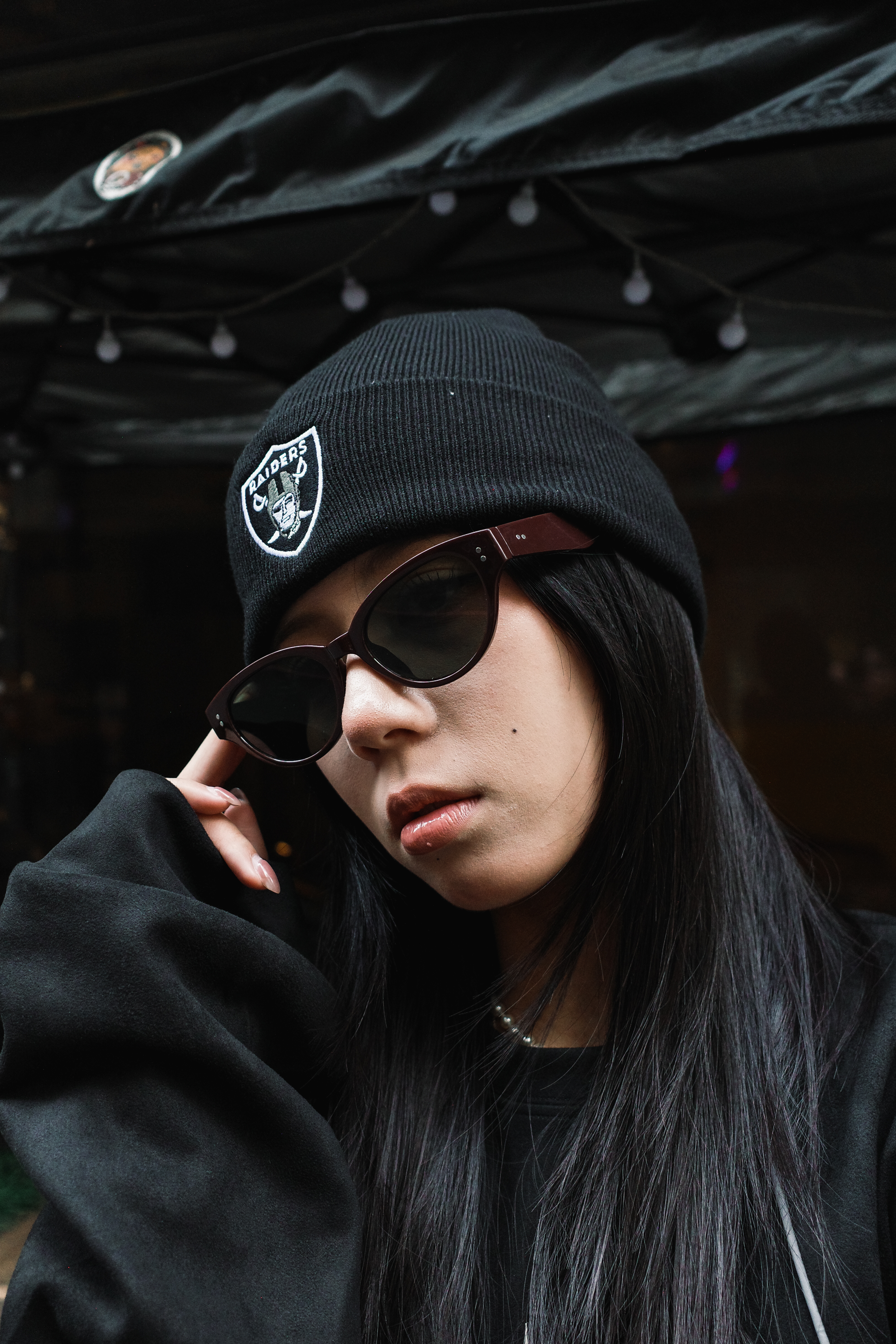 『Always_Good』復古 貓眼 膠框 太陽眼鏡