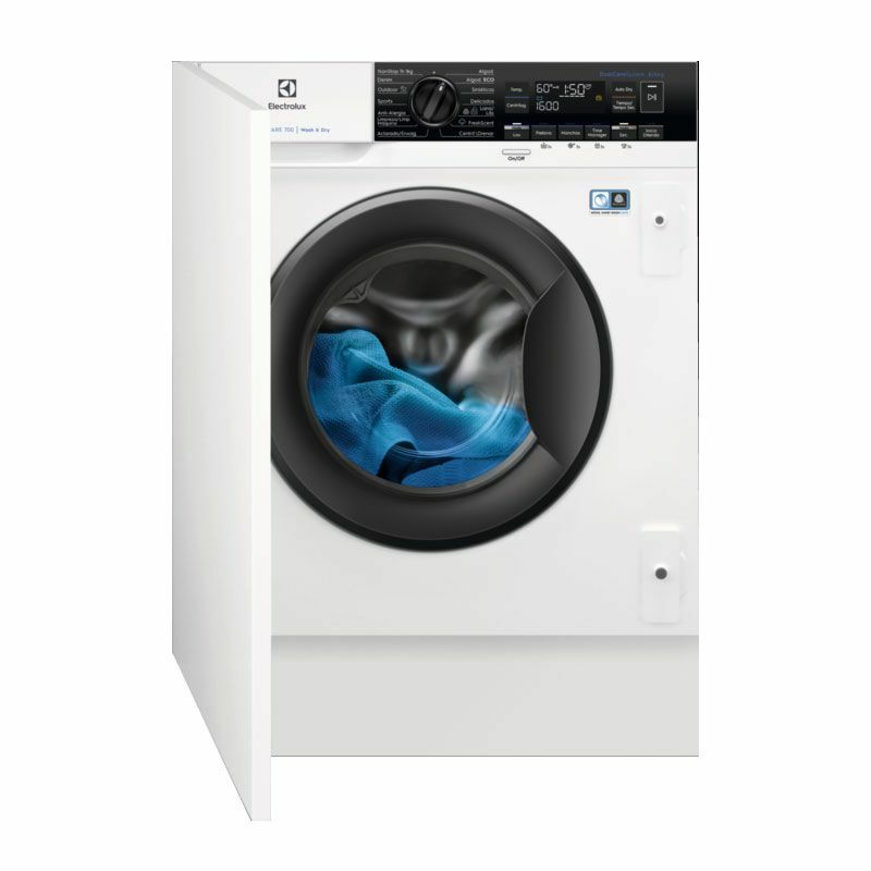 伊萊克斯 Electrolux      EW7W3866OF‧8/4kg/1600轉‧變頻2合1嵌入式洗衣乾衣機‧意大利製造-香港行貨-原廠3年全機保養‧