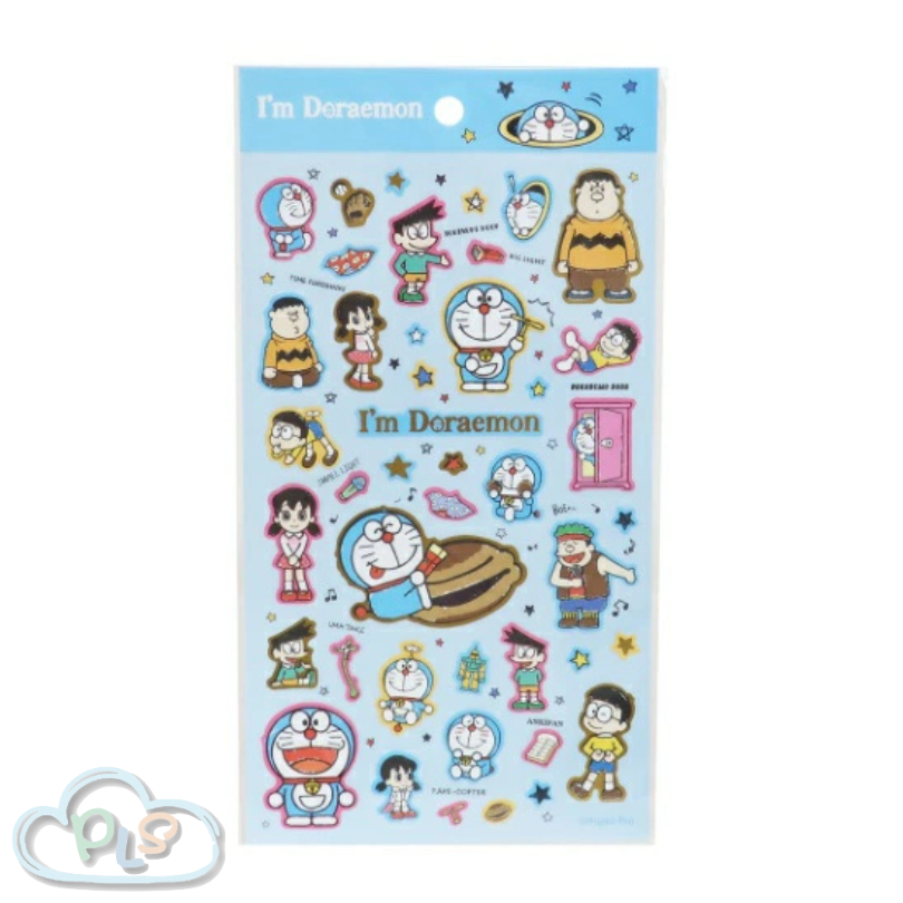 現貨 貼紙 藍色 I’m Doraemon #22722