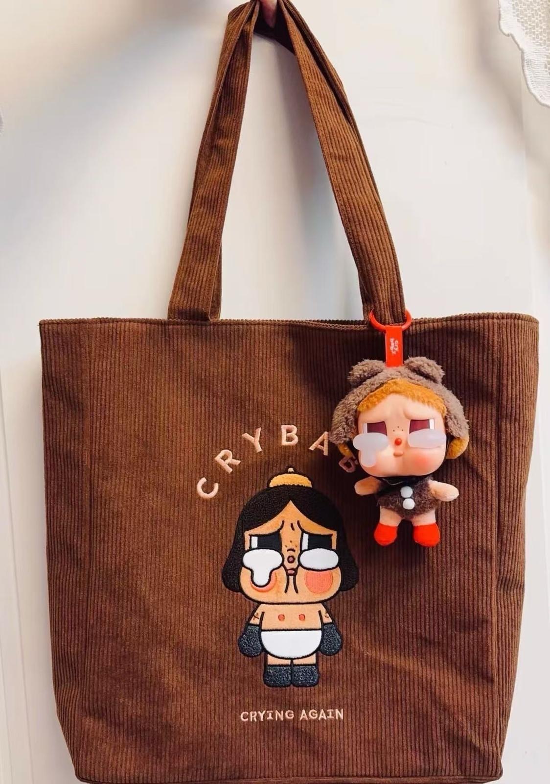 新品樂園限定 crybaby環保袋 不包含吊飾