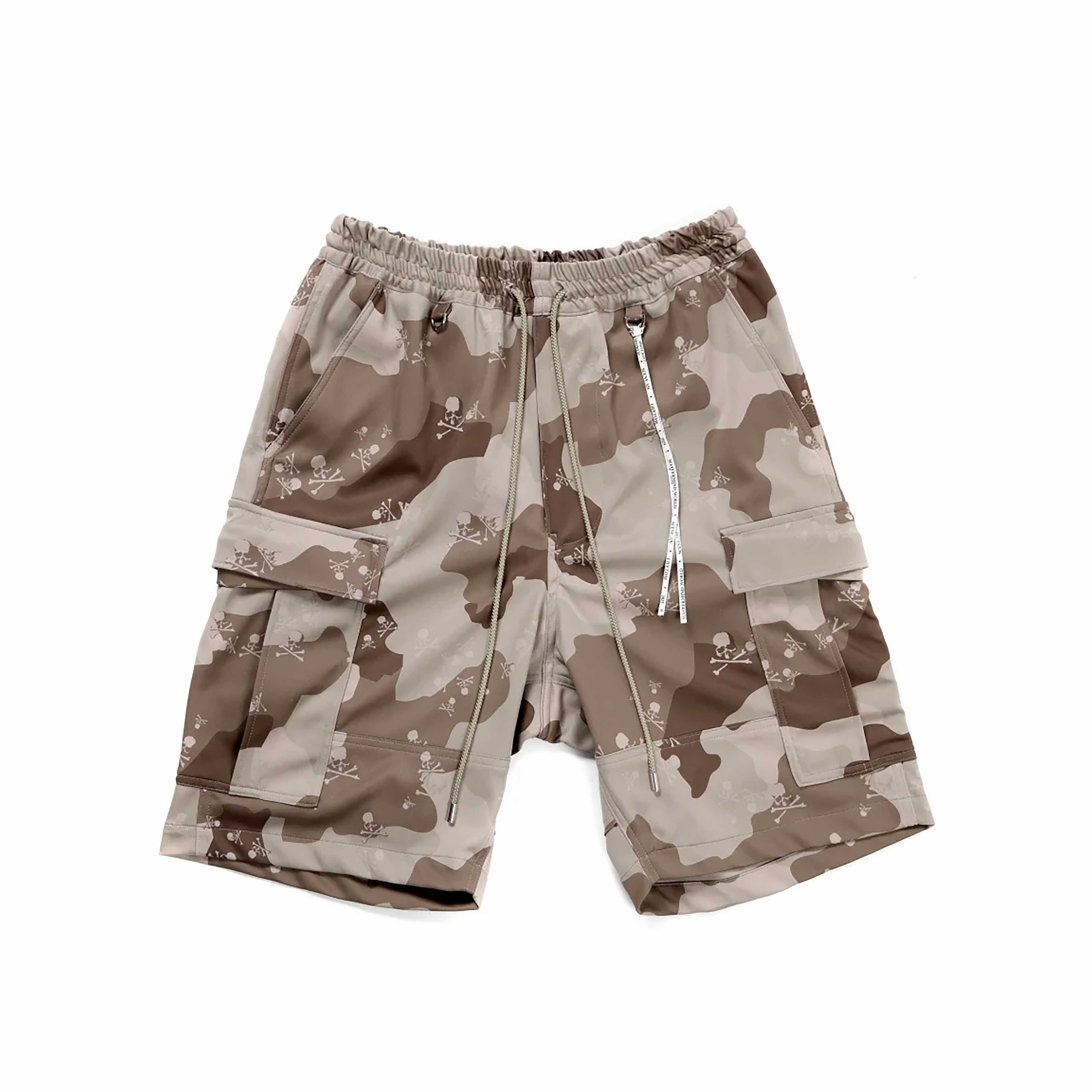MASTERMIND WORLD MW JERSEY CAMO SHORT (DESERT) 沙漠迷彩 雙骷髏 短褲-MW25S14-PA062