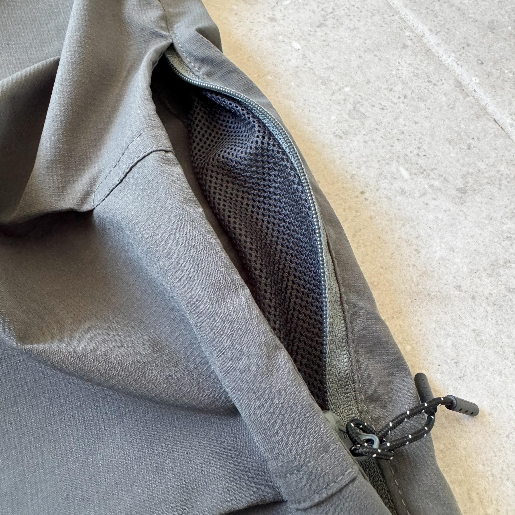 韓國短褲 寬版七分工裝打折短褲 1741