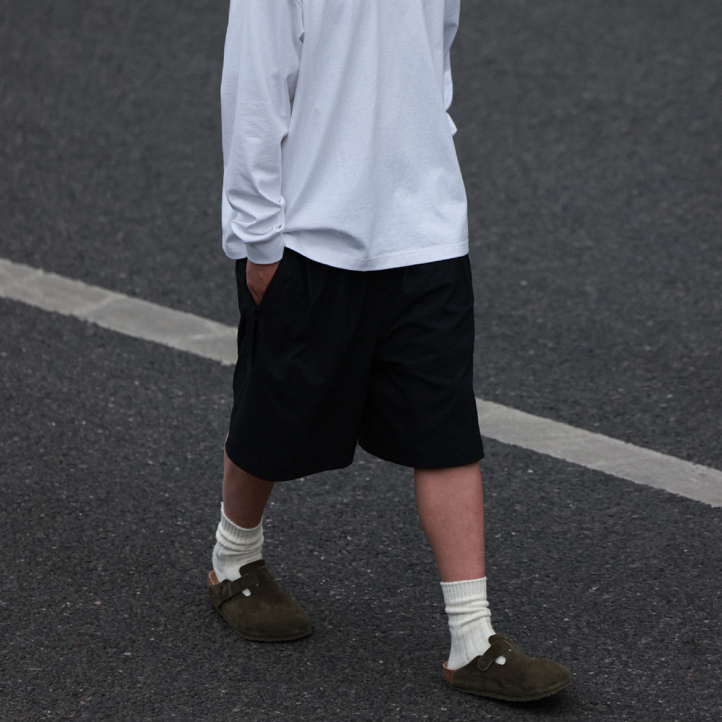 PIN SKTBS Scotchgard Pocket Shorts 拉鍊口袋短褲 [P-P06]