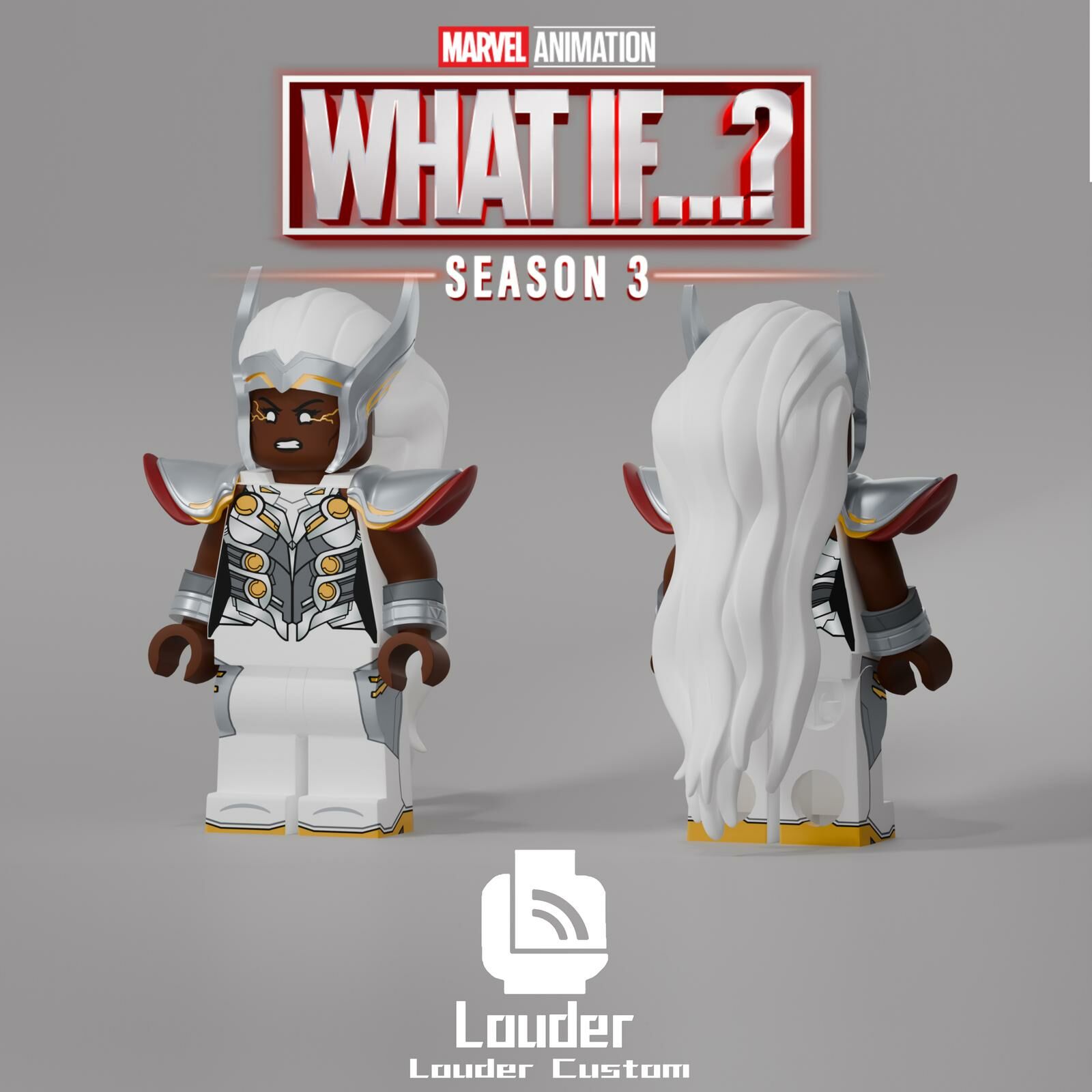 【Louder Custom】風暴雷霆女神