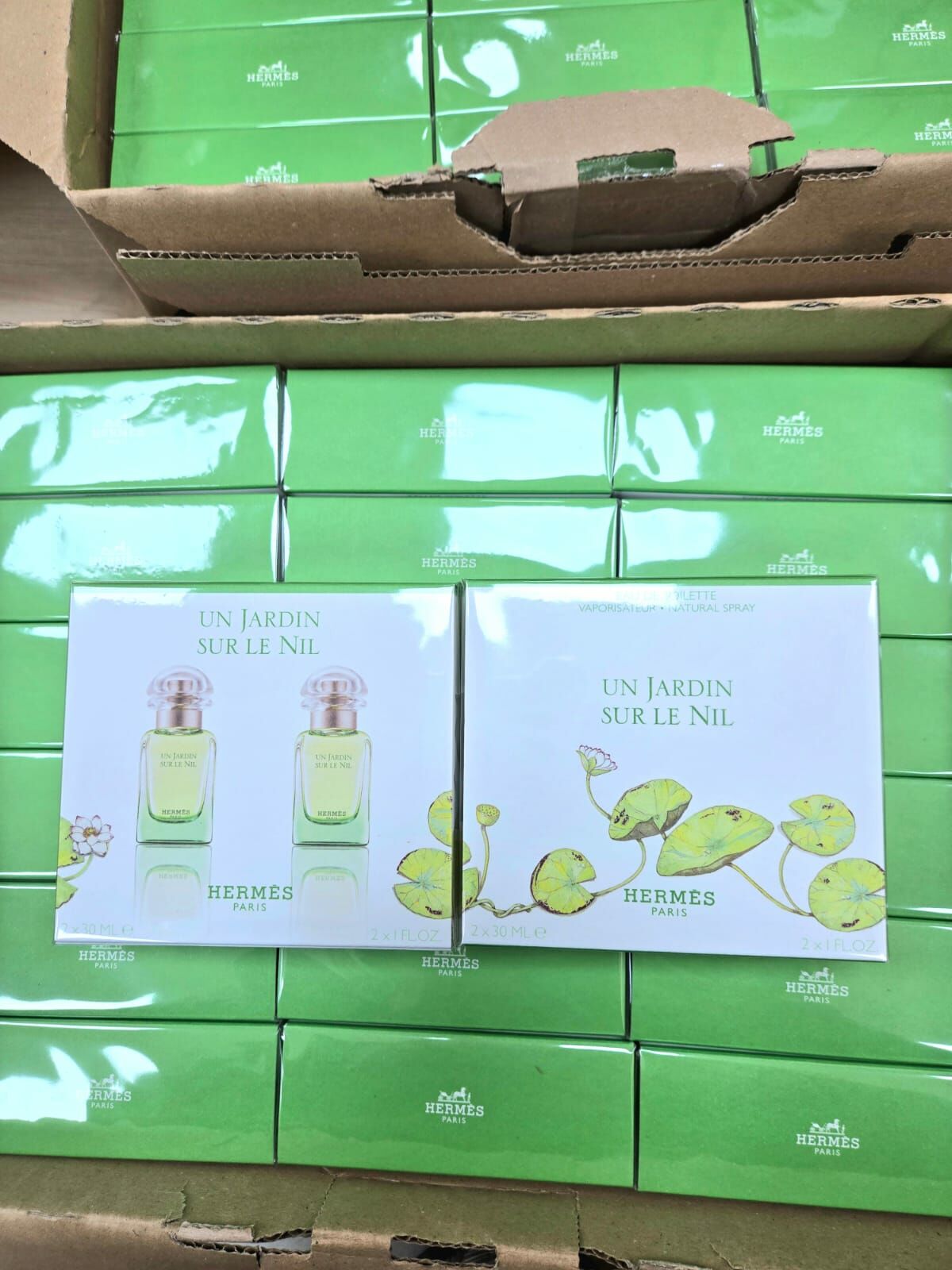 HERMES 愛馬仕 尼羅河花園 淡香水噴霧套裝