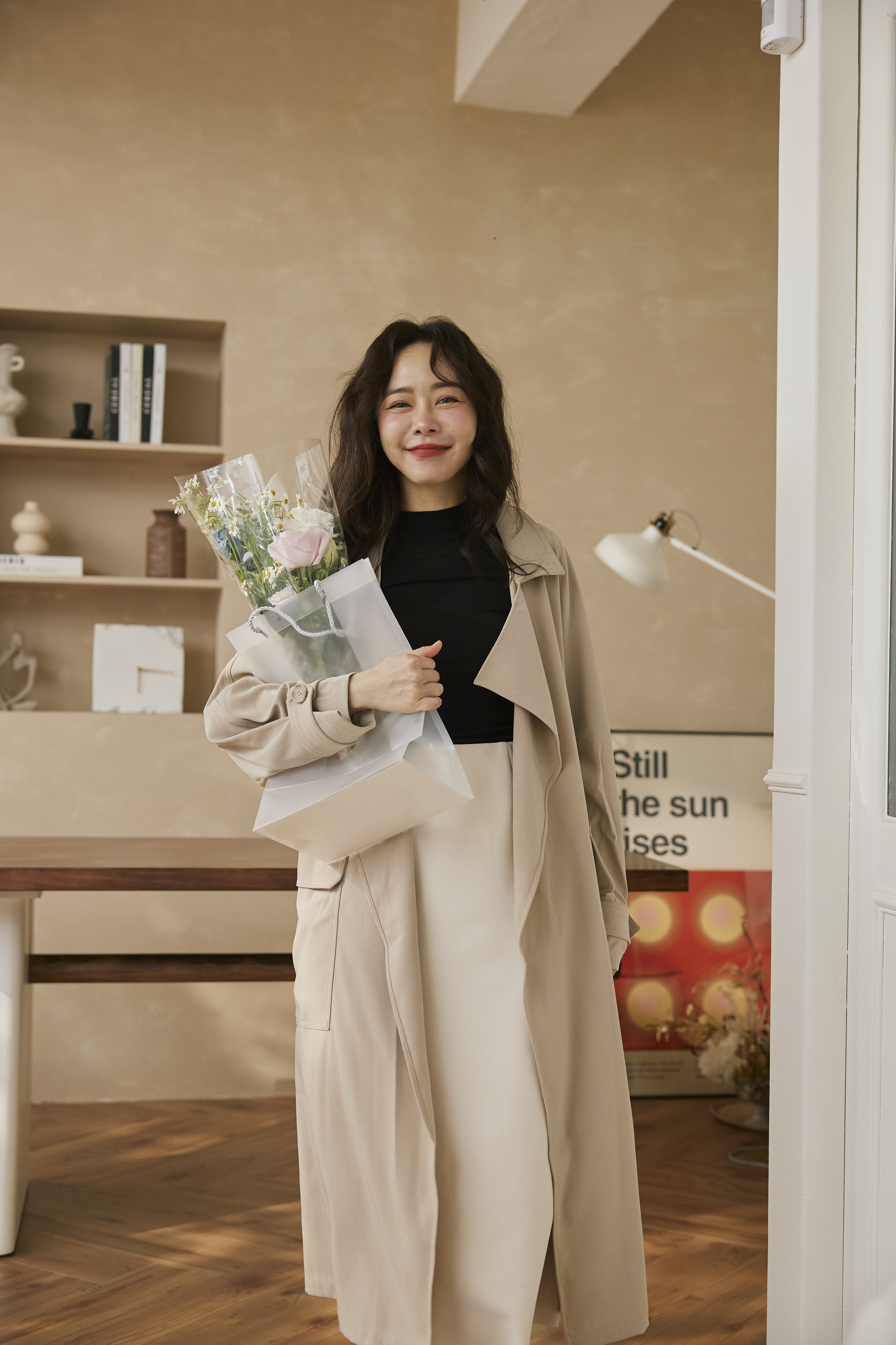 Black Label-法式長風衣