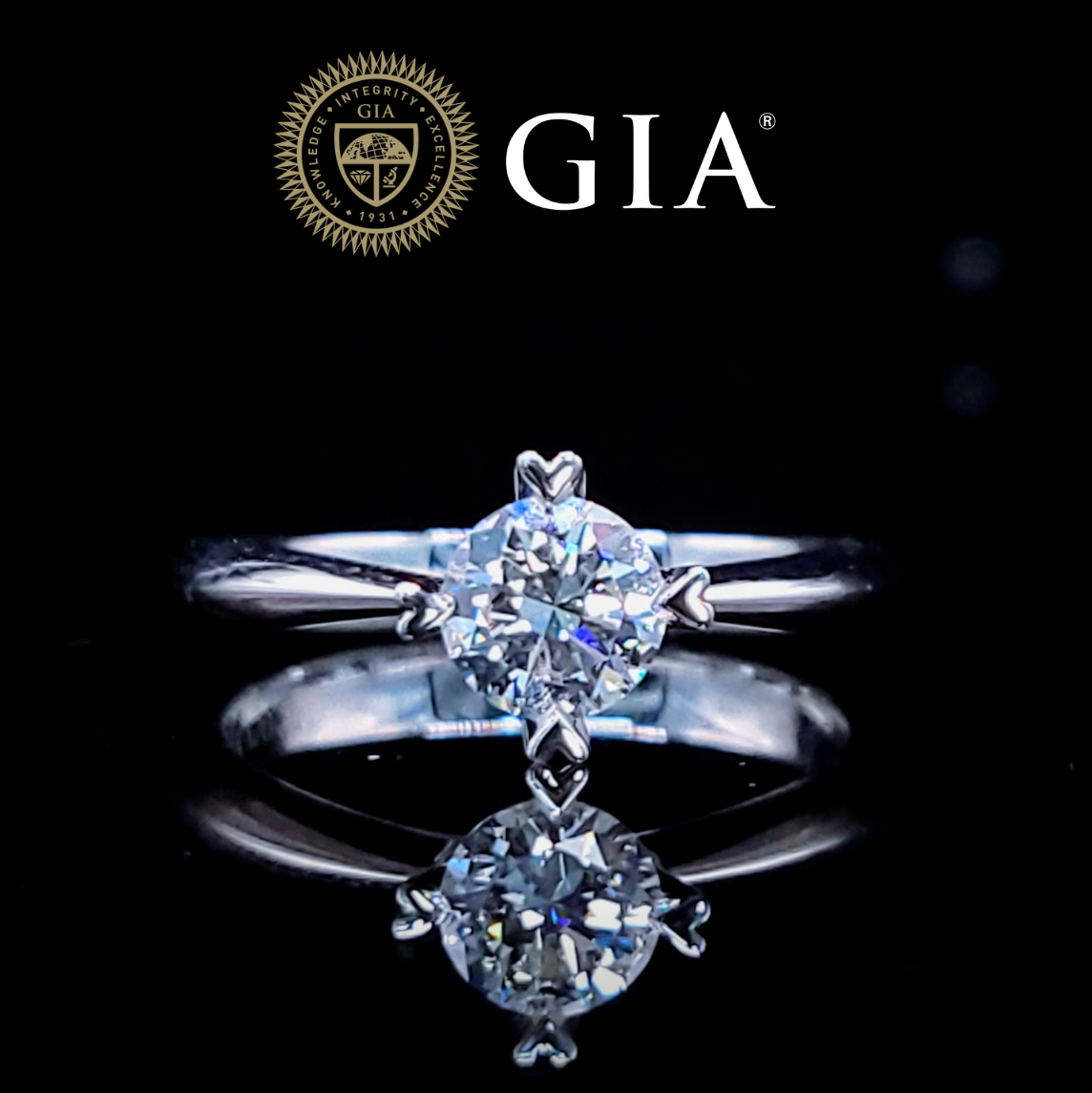 18K White Gold 0.50ct Diamond Ring