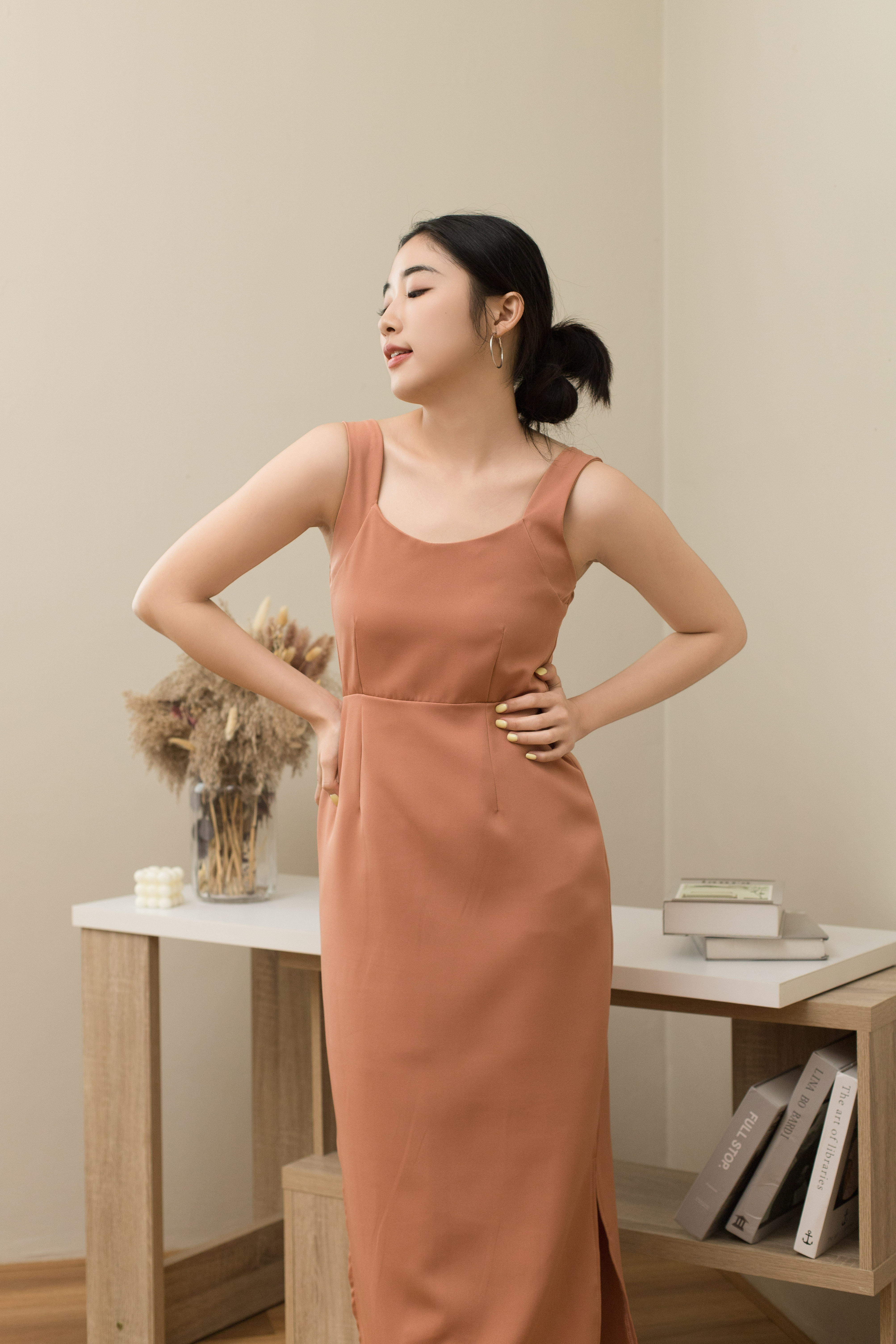 Rummi Dress Blush-2057DLBLU